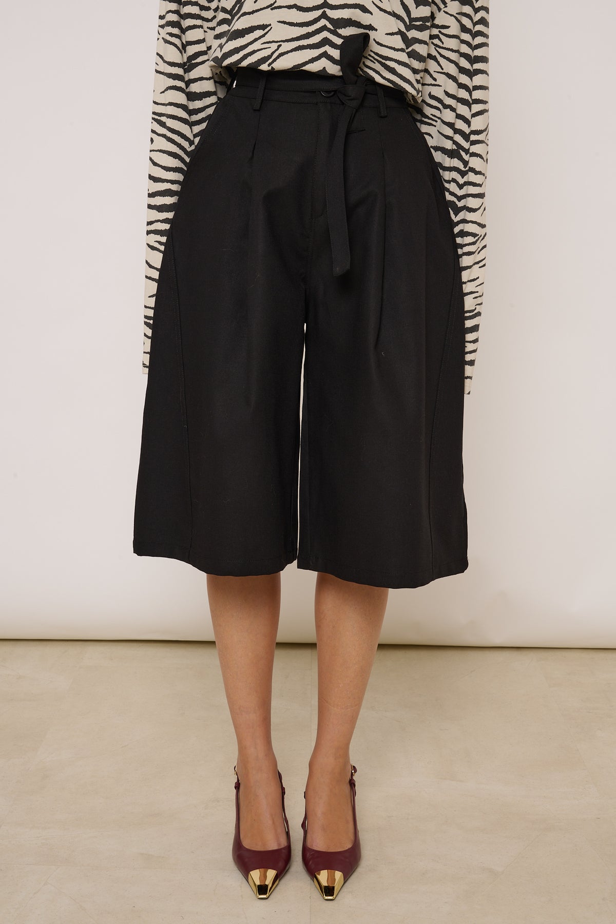 Bermuda ‘95% COTONE’ Nero