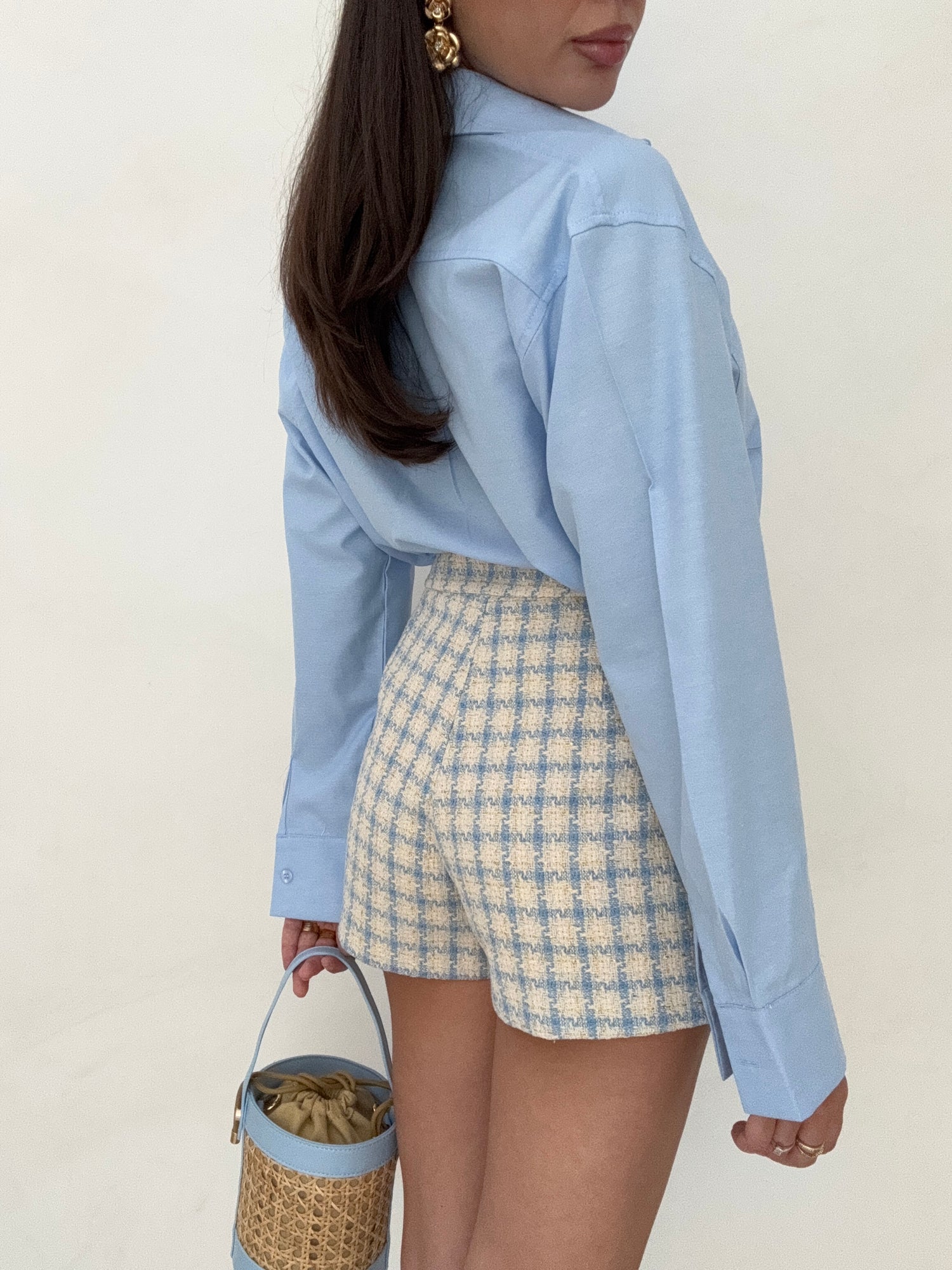 Gonna/Pantaloncino in ‘TWEED’ by Lumina Azzurra