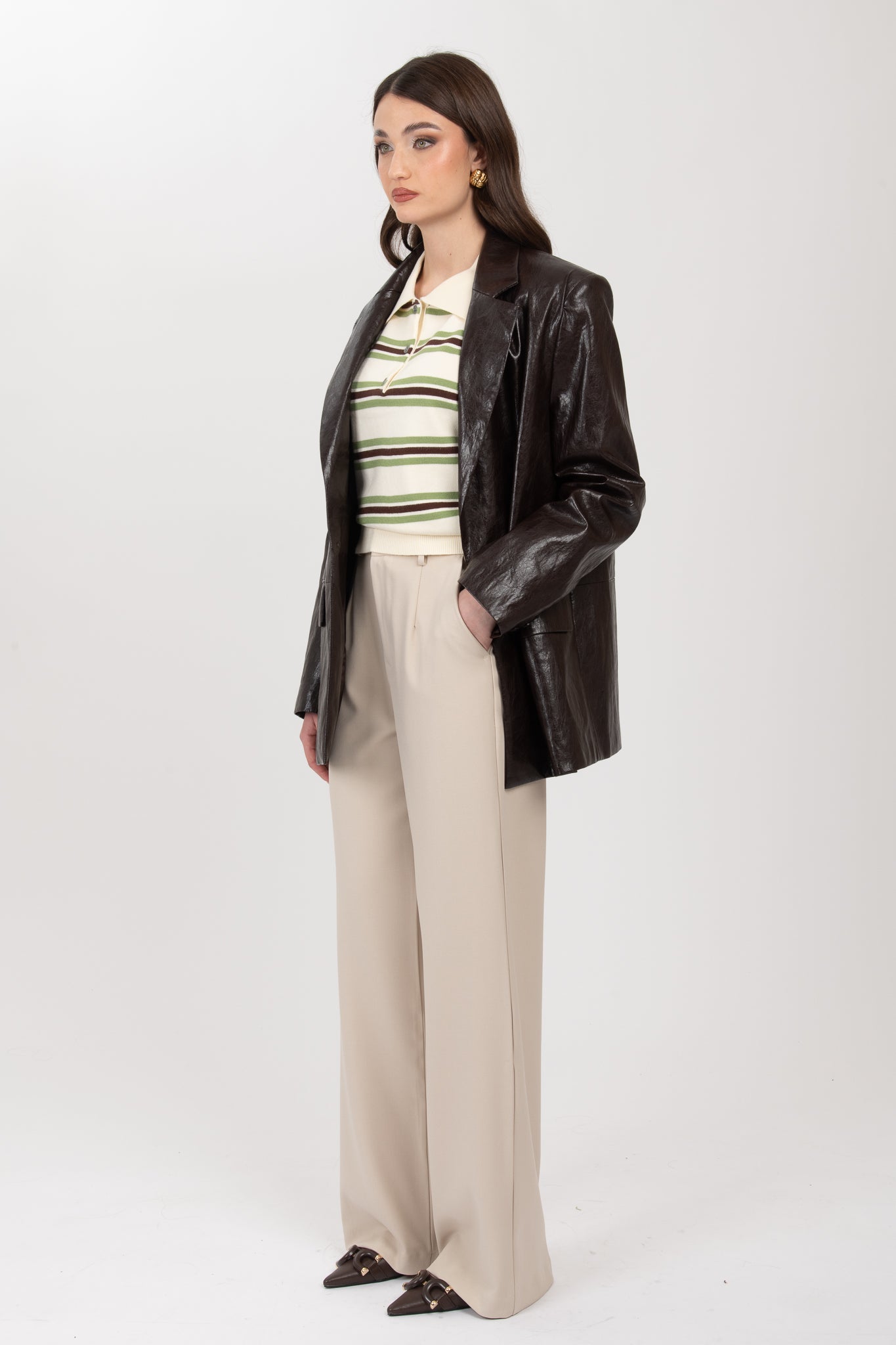 Pantalone ‘AMOUR’ Panna