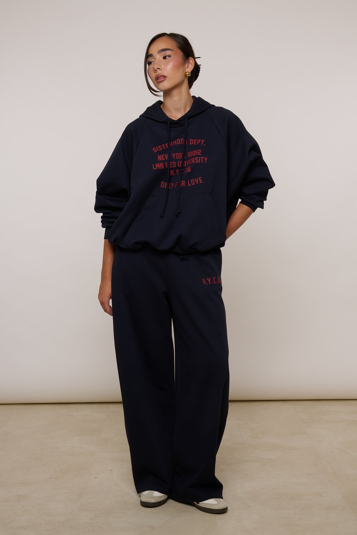 Pantalone Tuta ‘70% COTONE’ By Lumina Blu Notte