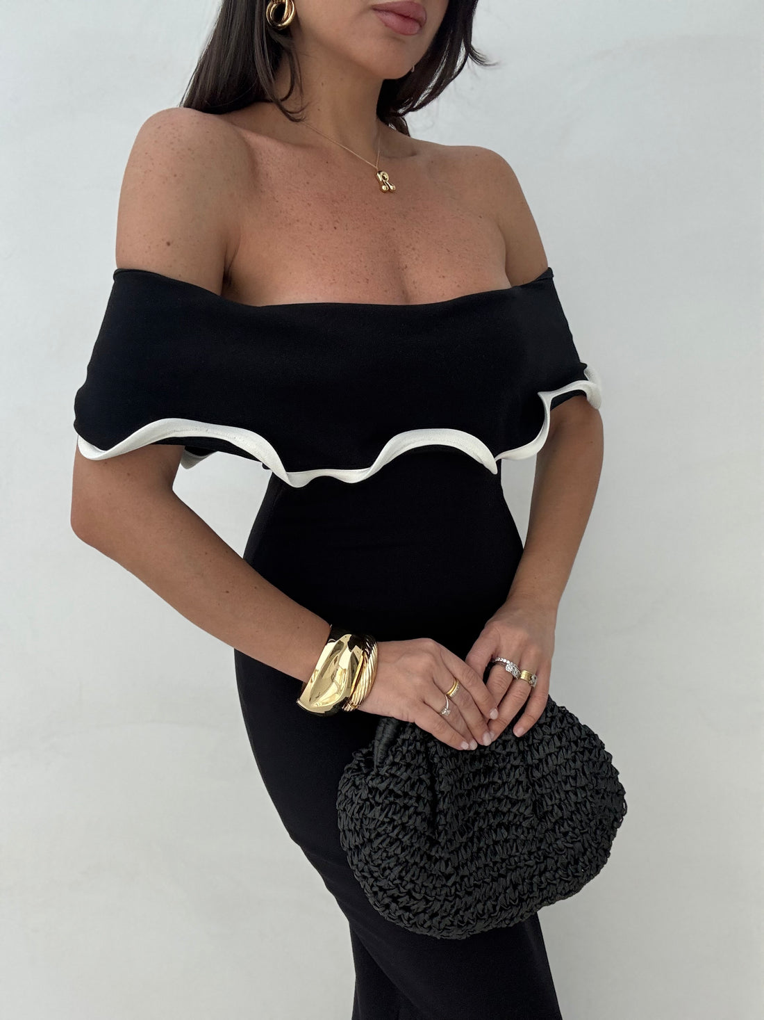 Pochette ‘RAFIA’ Nera
