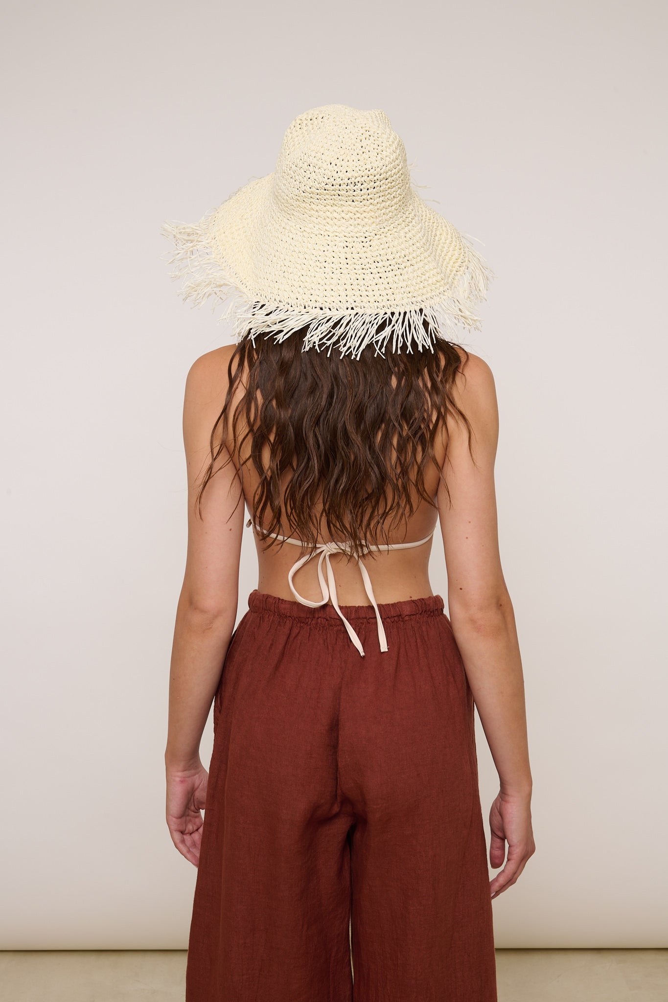 Cappello ‘RAFIA’ Panna