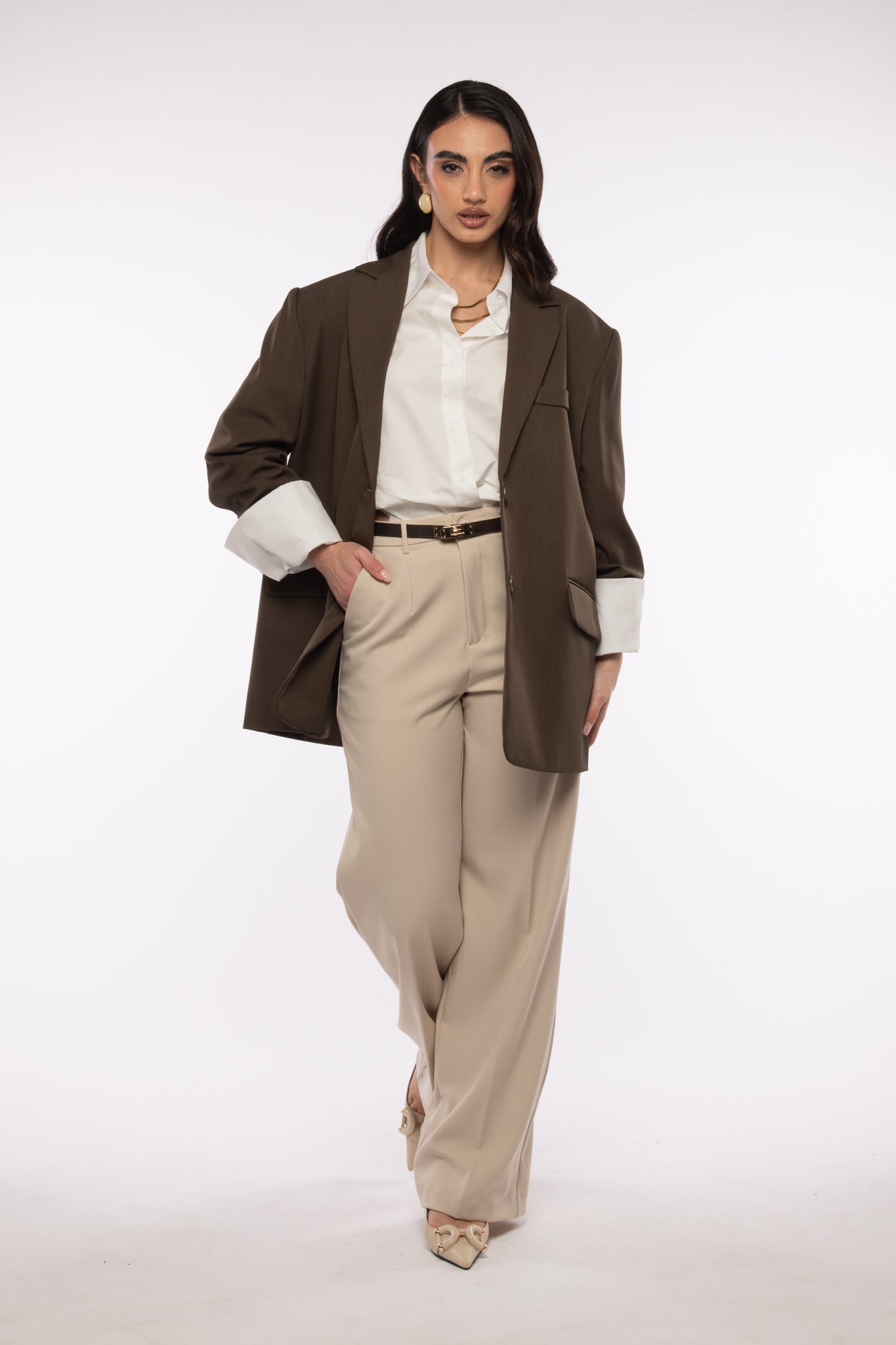 Pantalone ‘AMOUR’ Panna