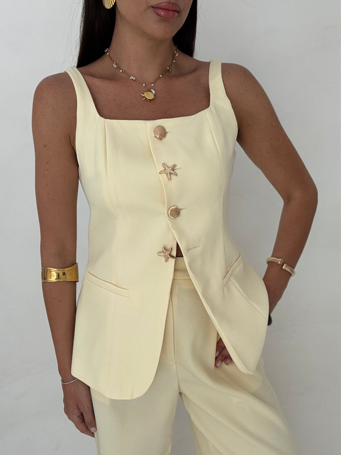 Coordinato ‘SUMMER’ Giallo Burro