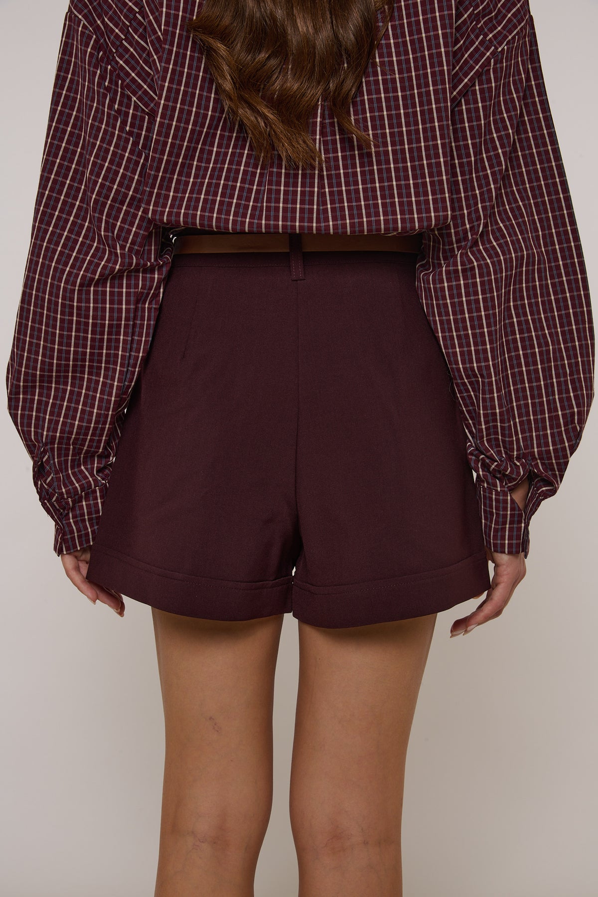 Pantaloncino ‘CLASSIC+CINTURA’  Bordeaux