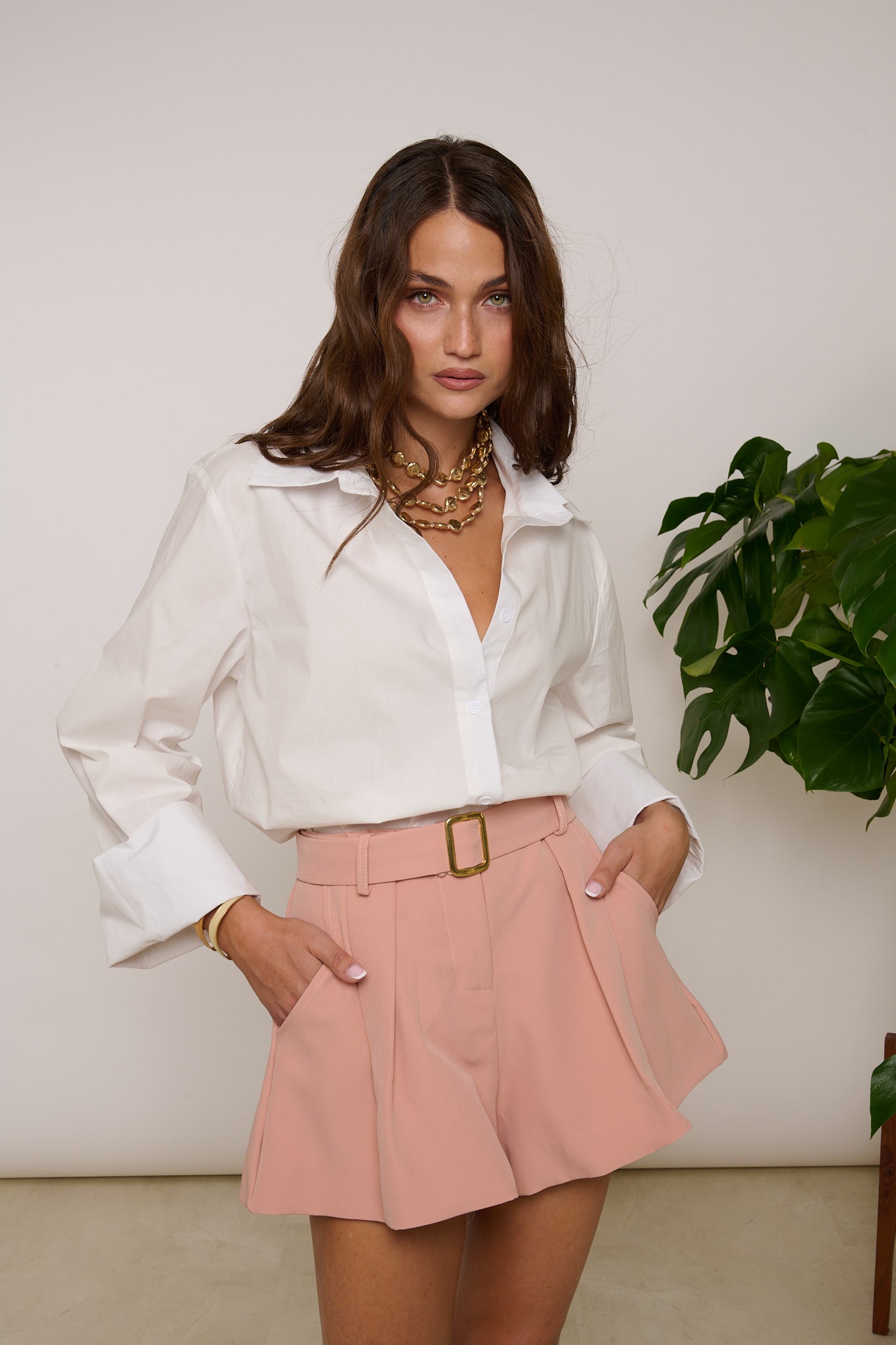 Pantaloncino ‘3&33 COLLECTION’ Pesca