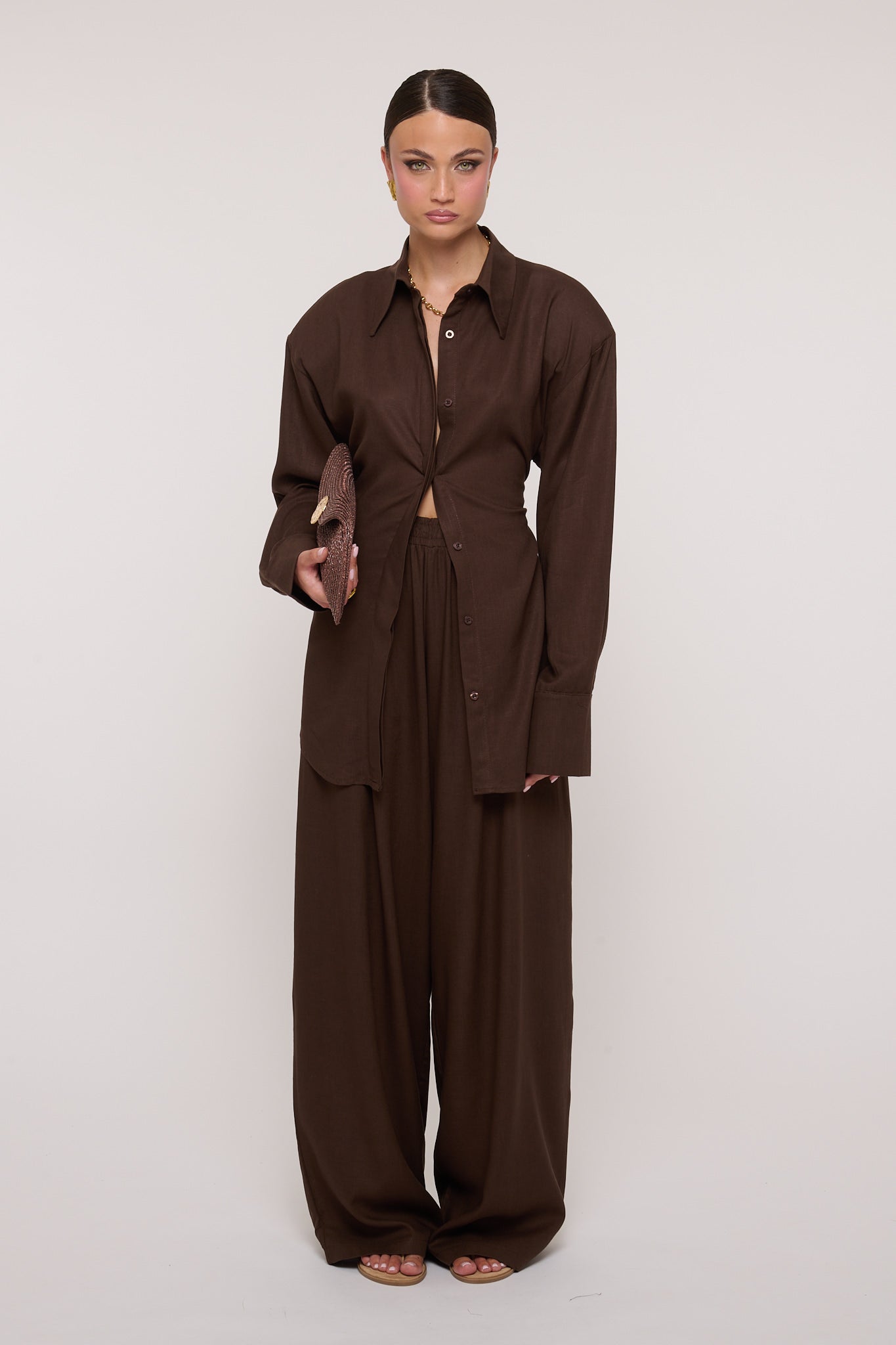 Coordinato ‘30% LINO’ Cacao