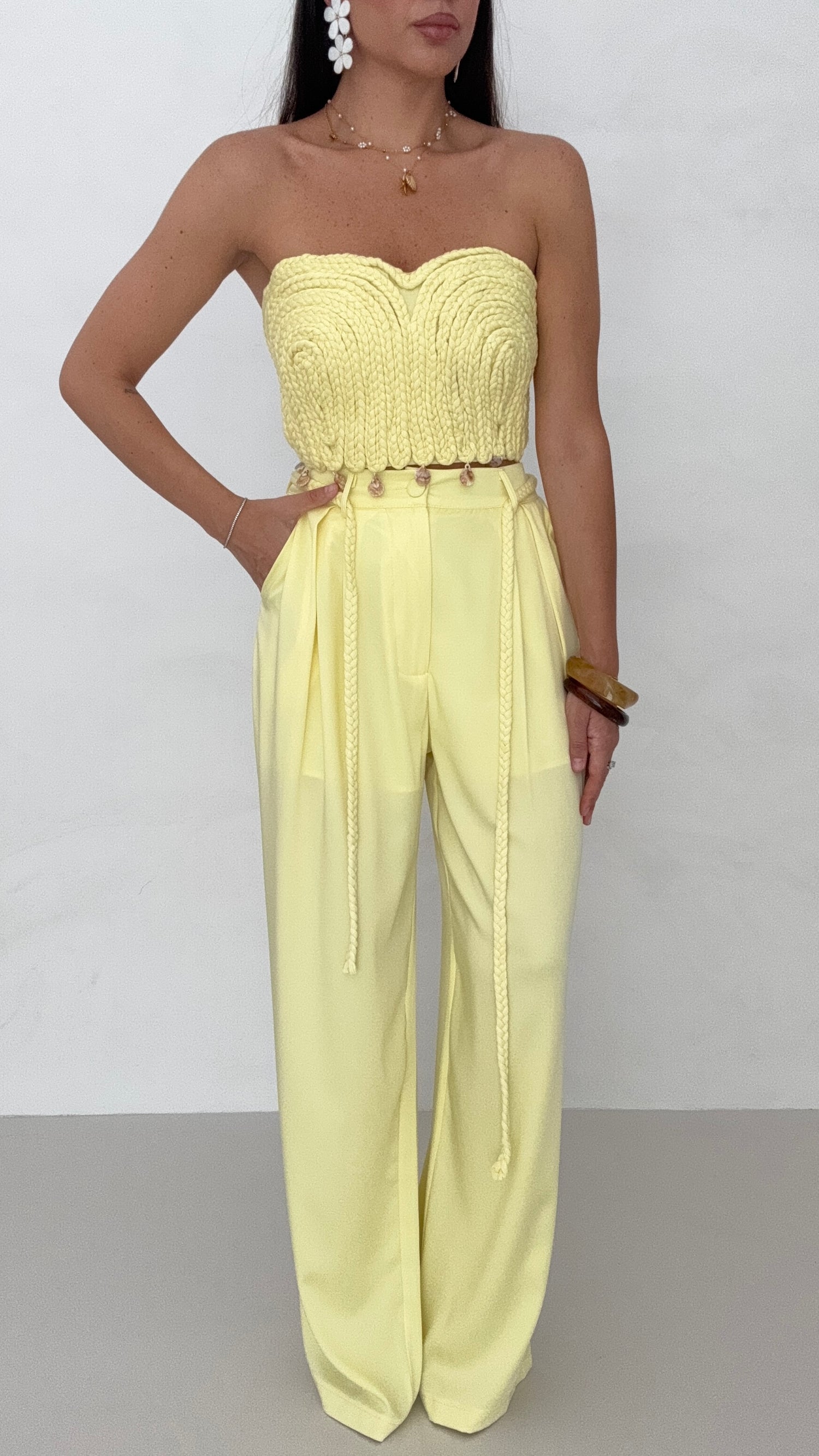 Coordinato ‘BORA BORA’ Giallo