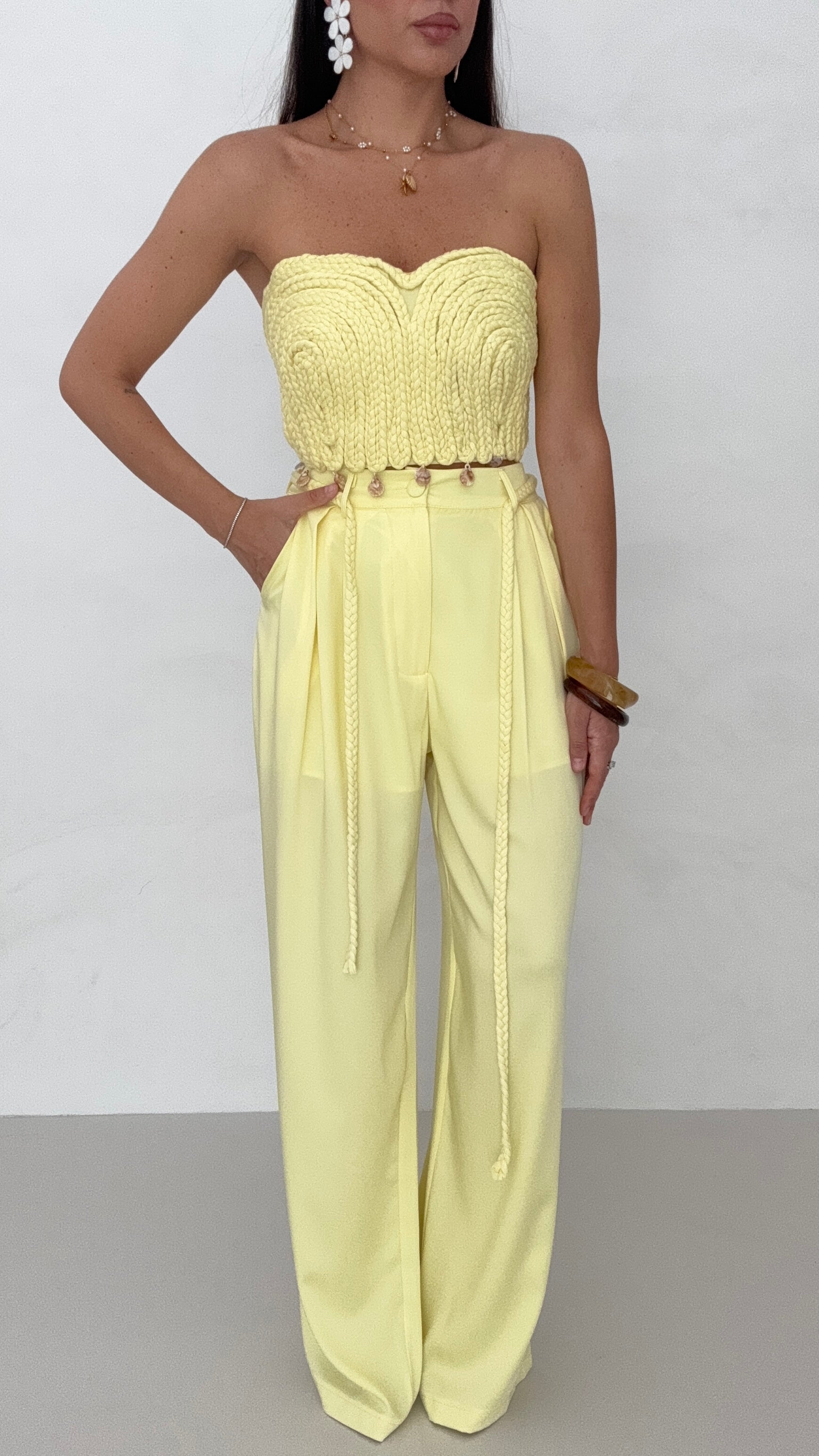 Coordinato ‘BORA BORA’ Giallo