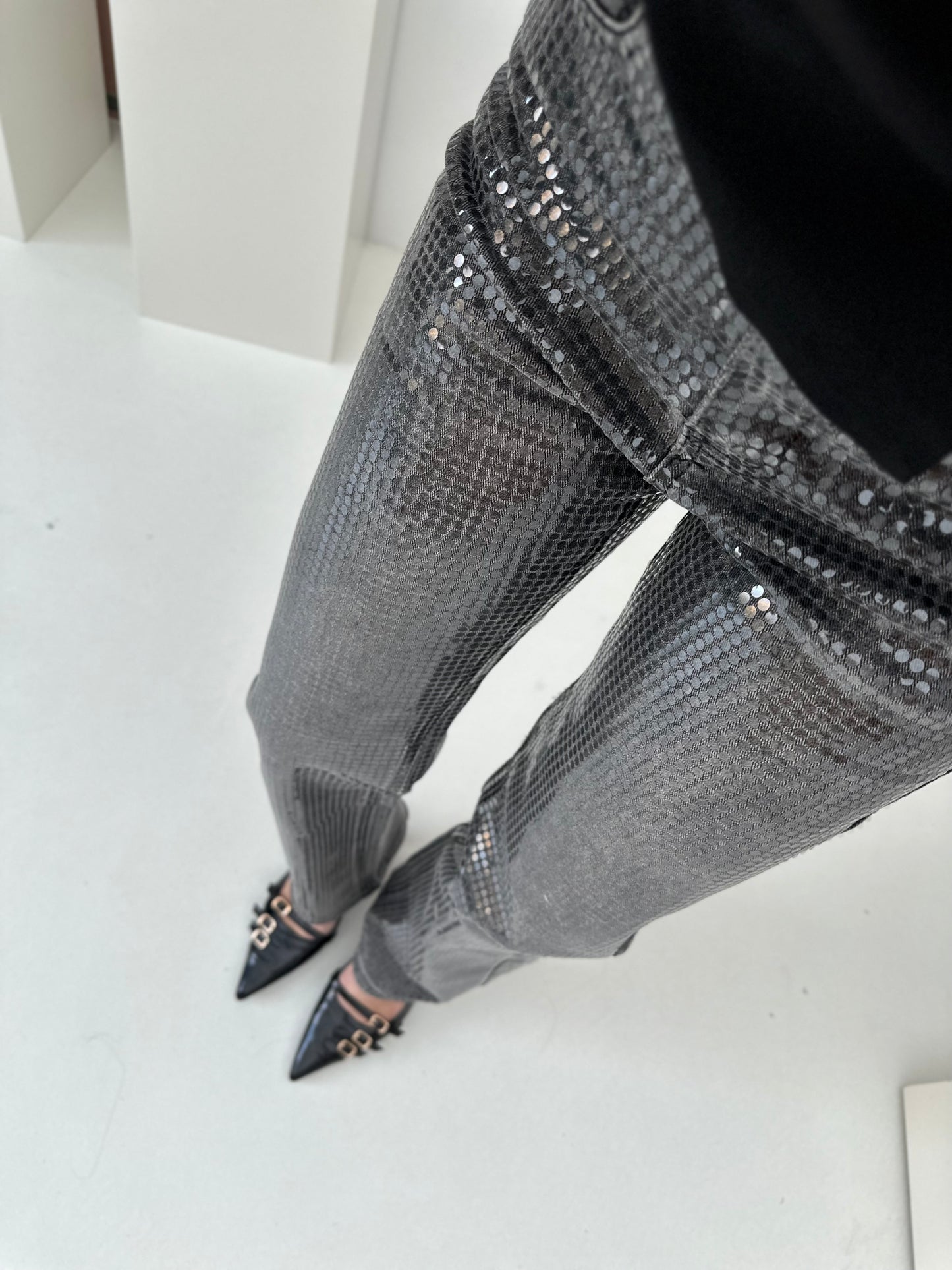 Jeans PITONATO grigio
