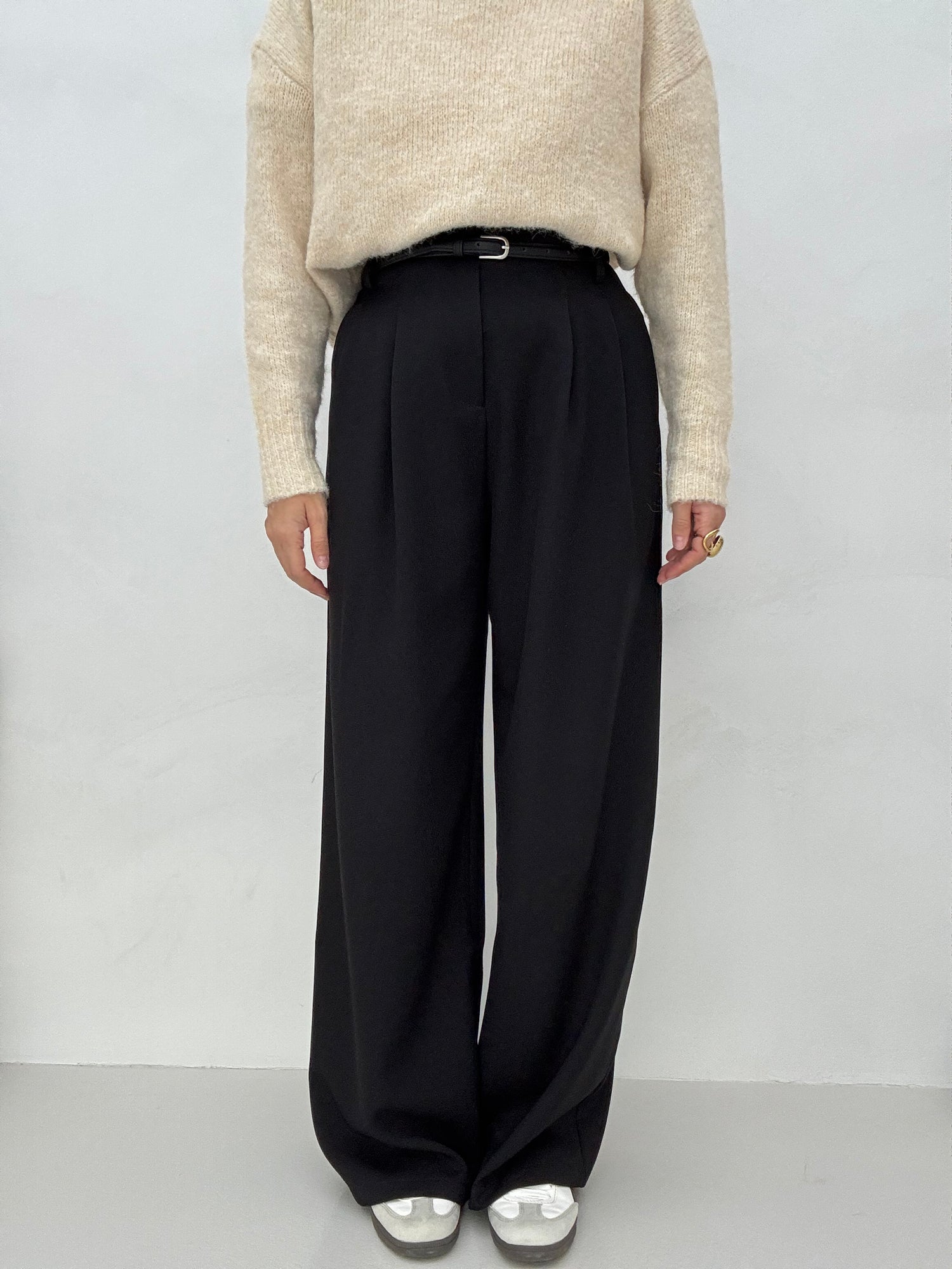 Pantalone ‘ZIP+CINTURA’ Nero