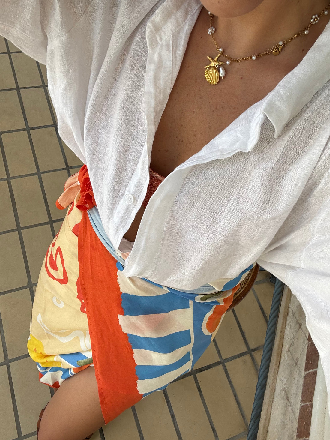 Pareo ‘FOULARD BY LUMINA’ Fantasia Limoni