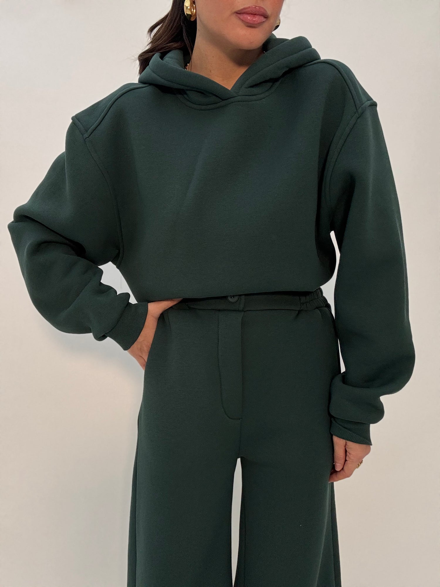 Felpa ‘65%COTONE BY LUMINA’ Verde