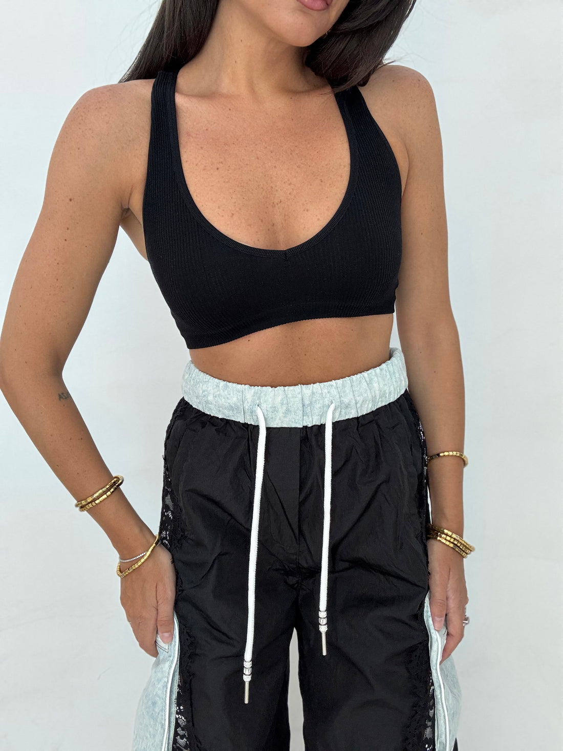 Top costine Nero