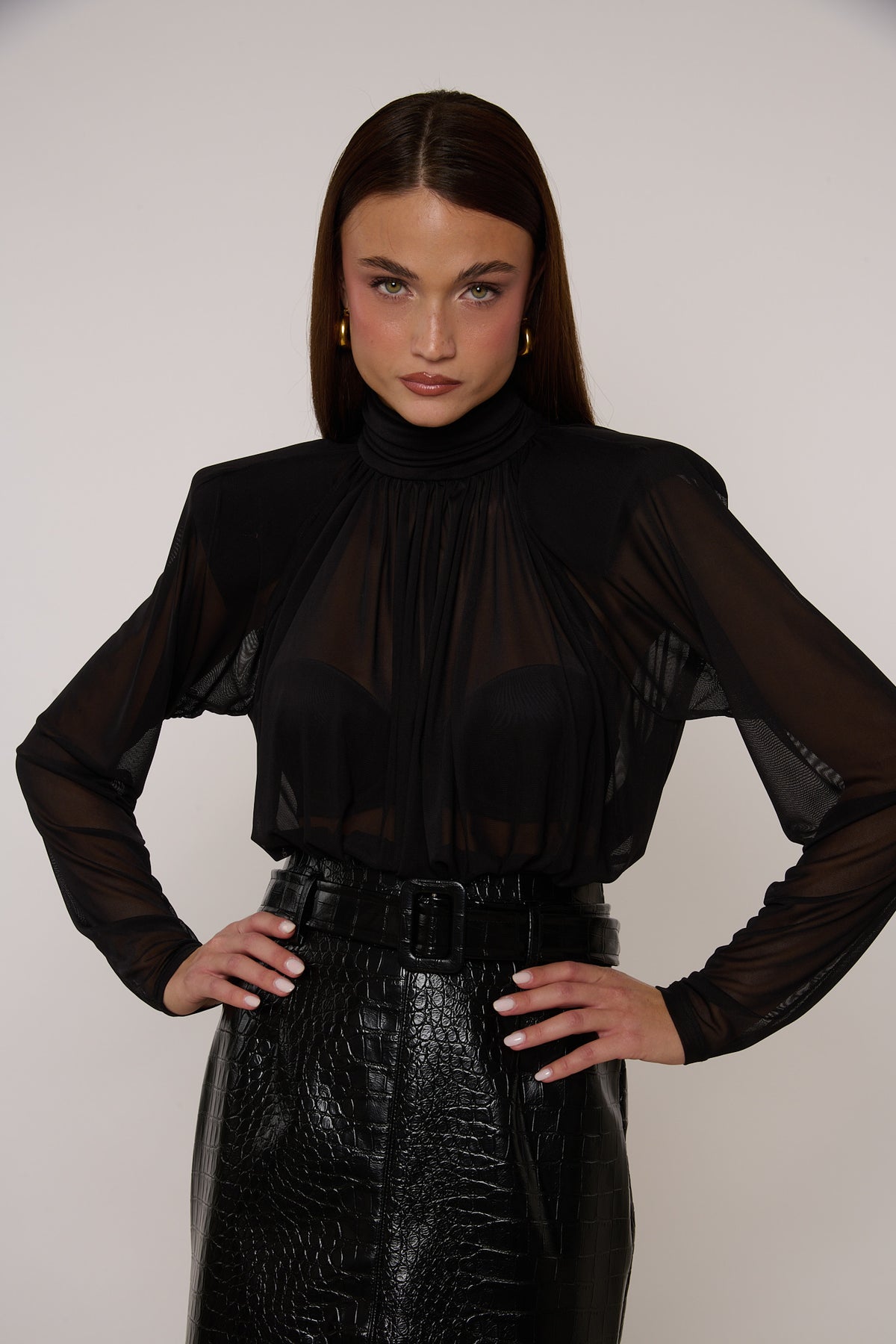 Body ‘MAXI SPALLINA’ By Lumina Nero