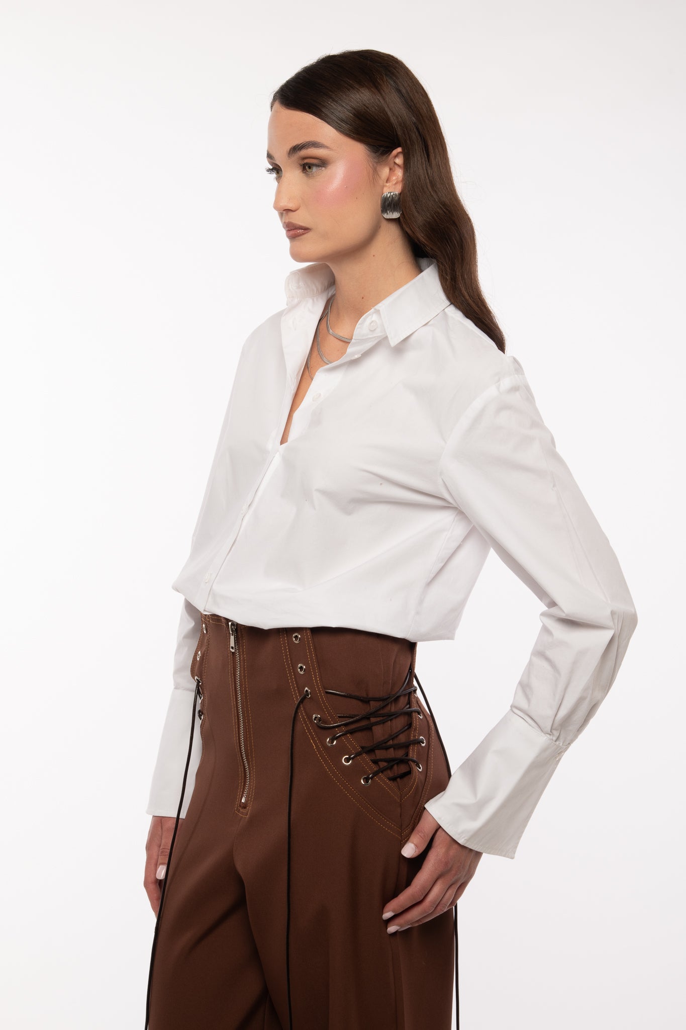 Pantalone ‘STRINGHE’ Cacao
