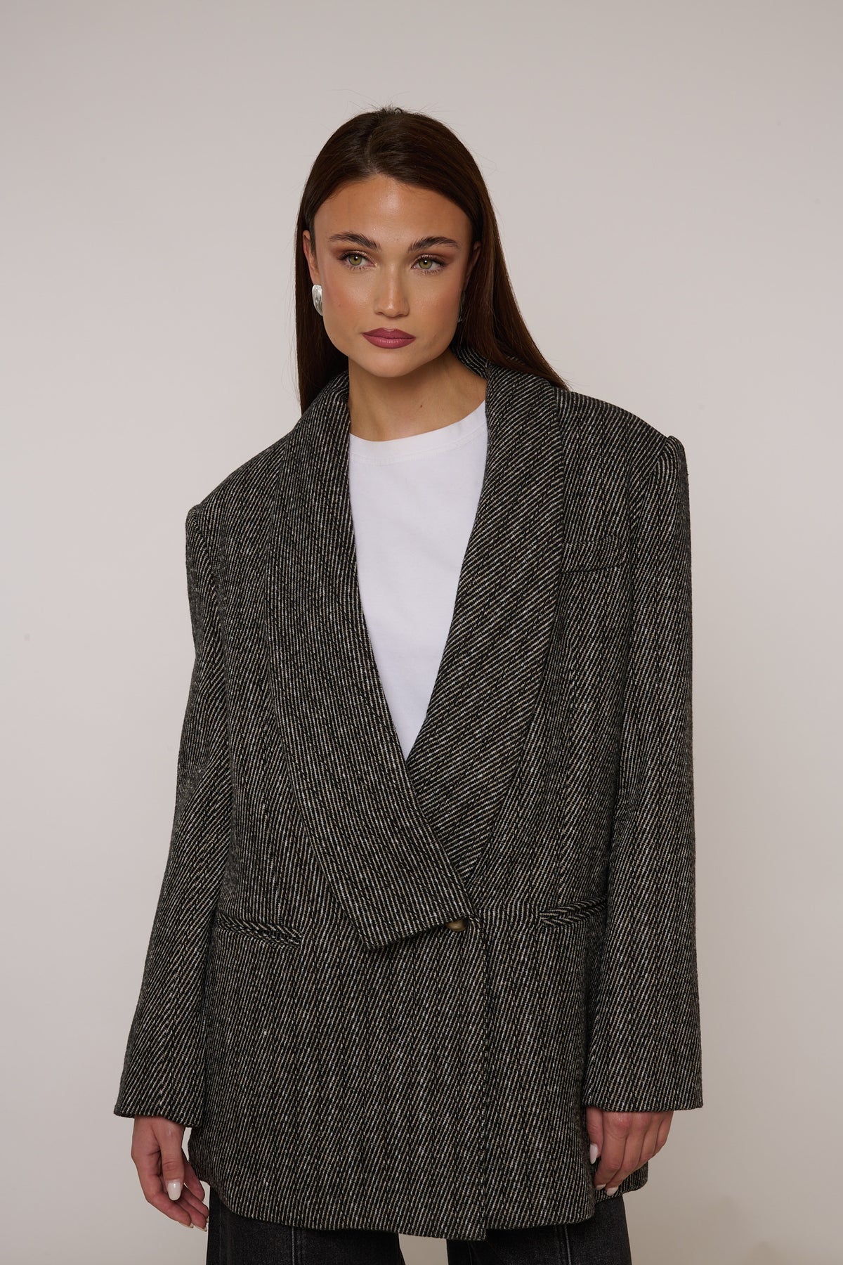 Blazer ‘30% LANA’ By Lumina Nero