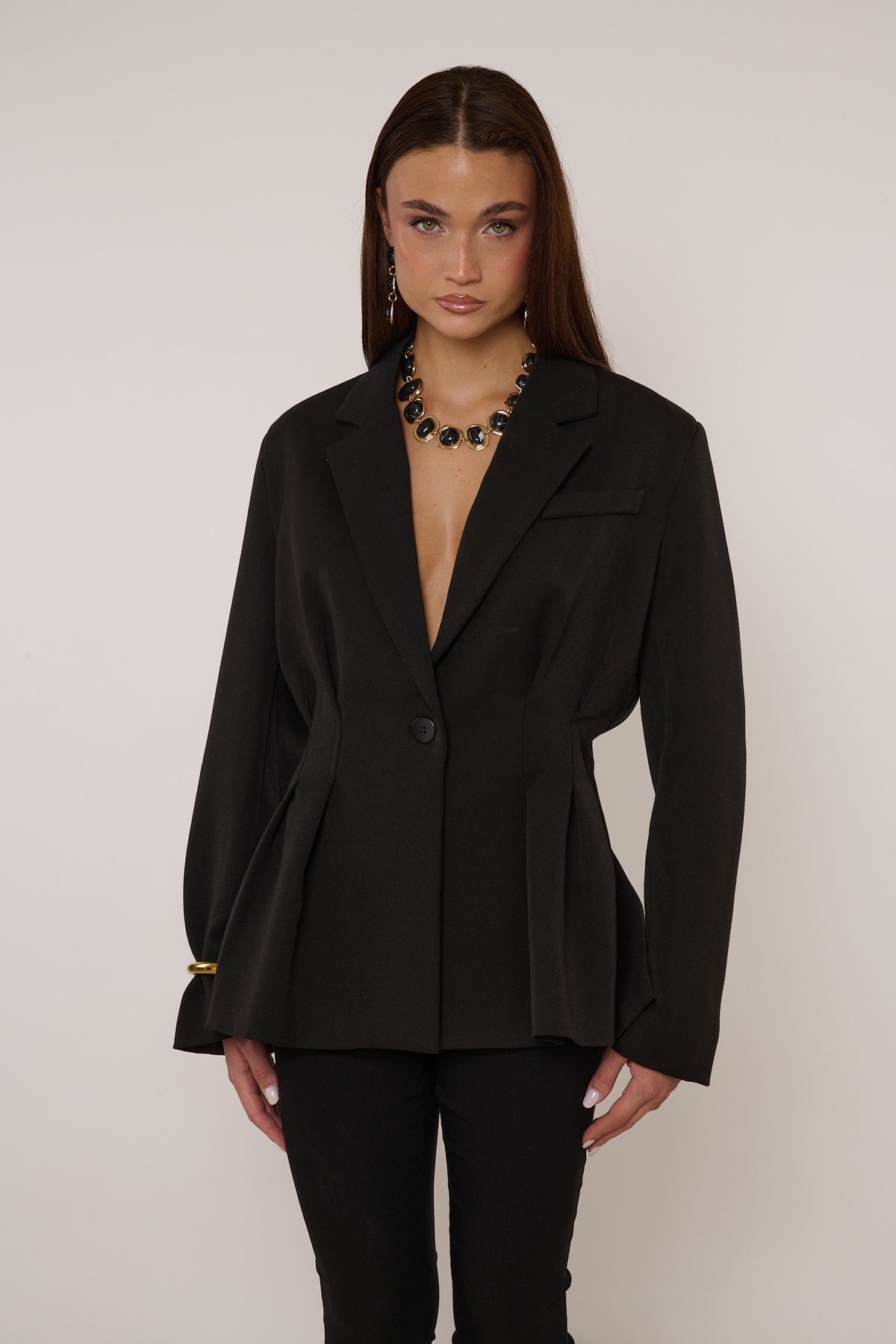Blazer ‘AVVITATO’ By Lumina Nero