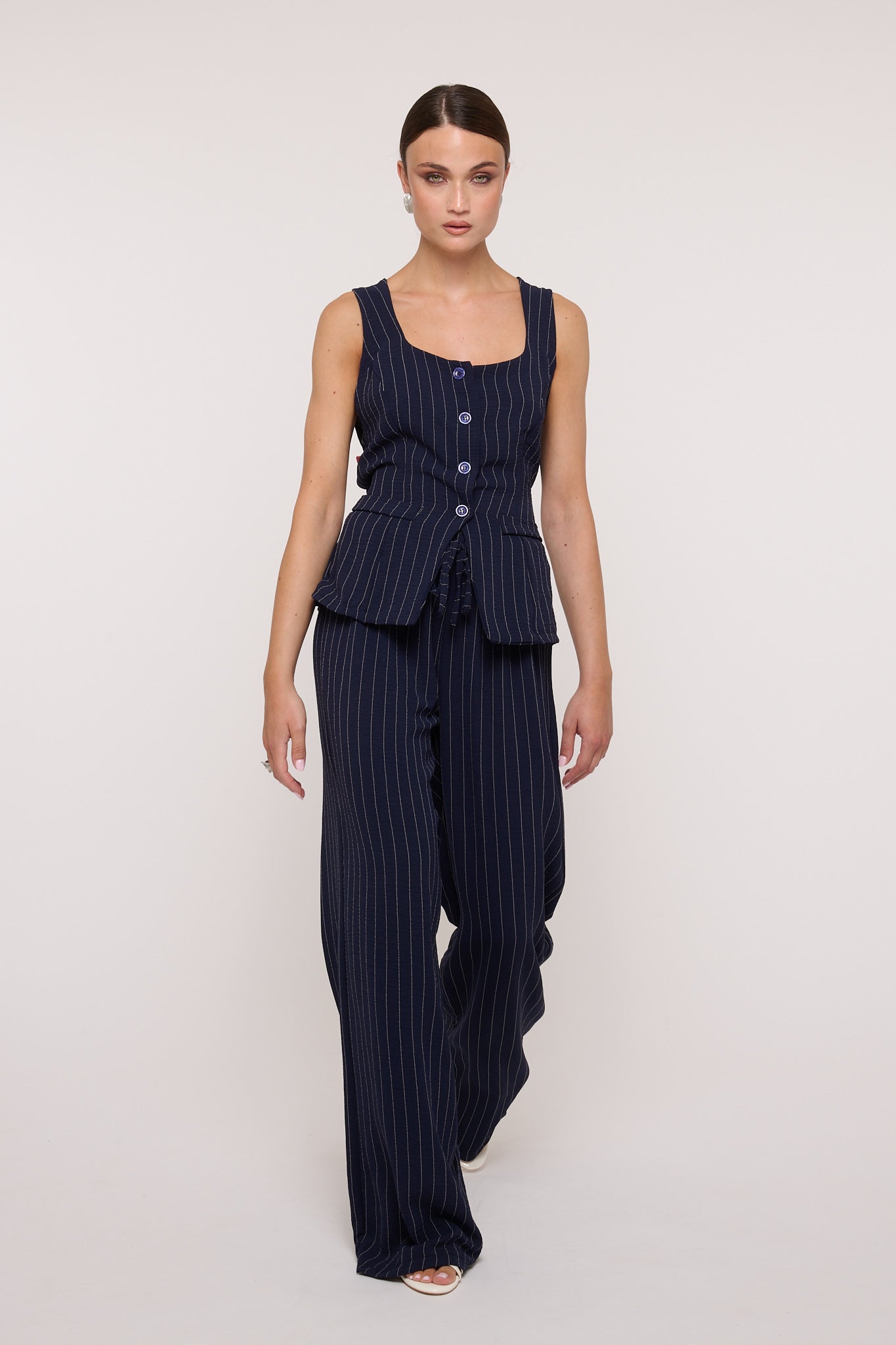 Coordinato ‘GESSATO’ Blu Notte