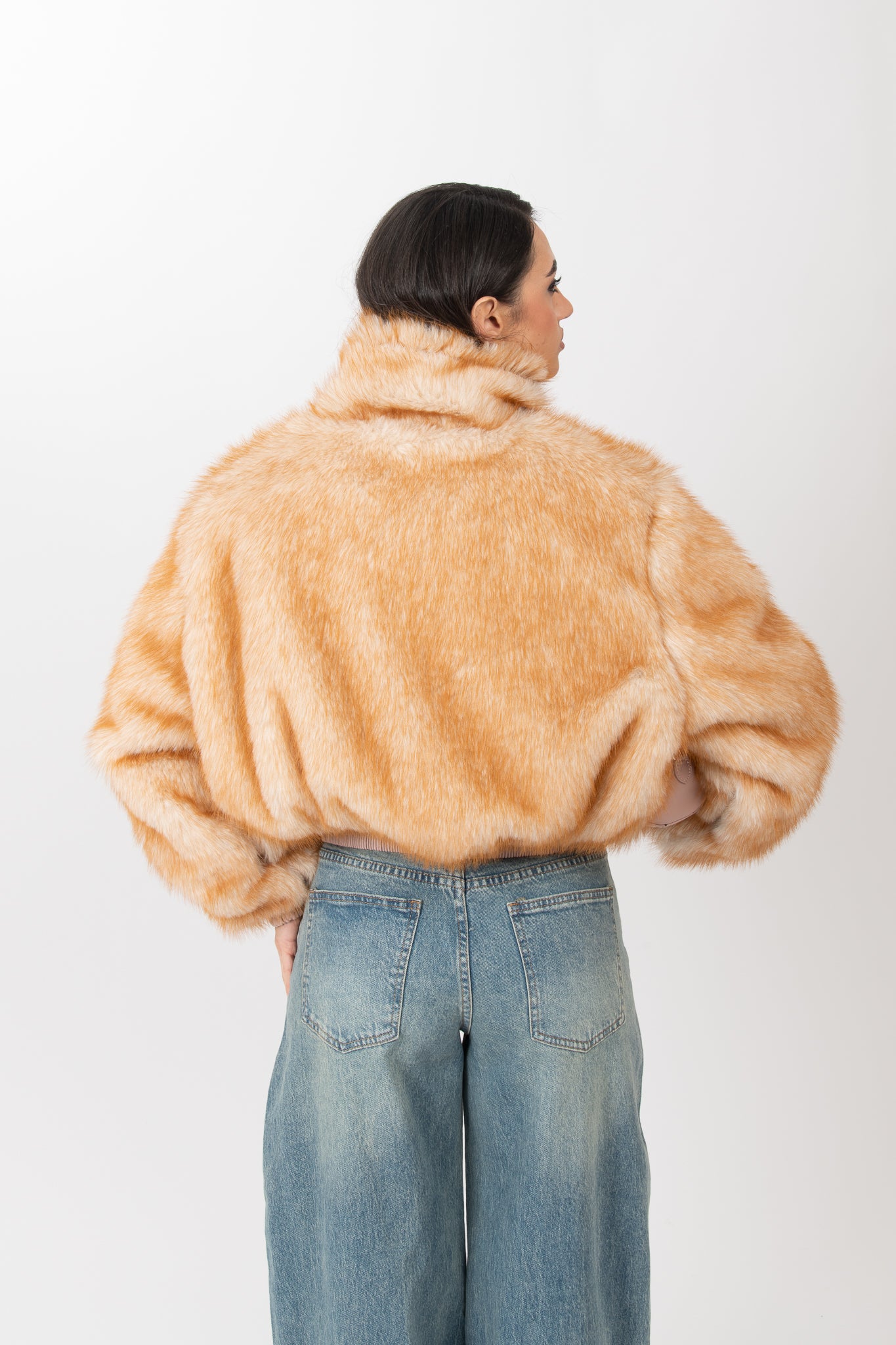 Pelliccia ‘REVERSIBILE’ Collo Alto