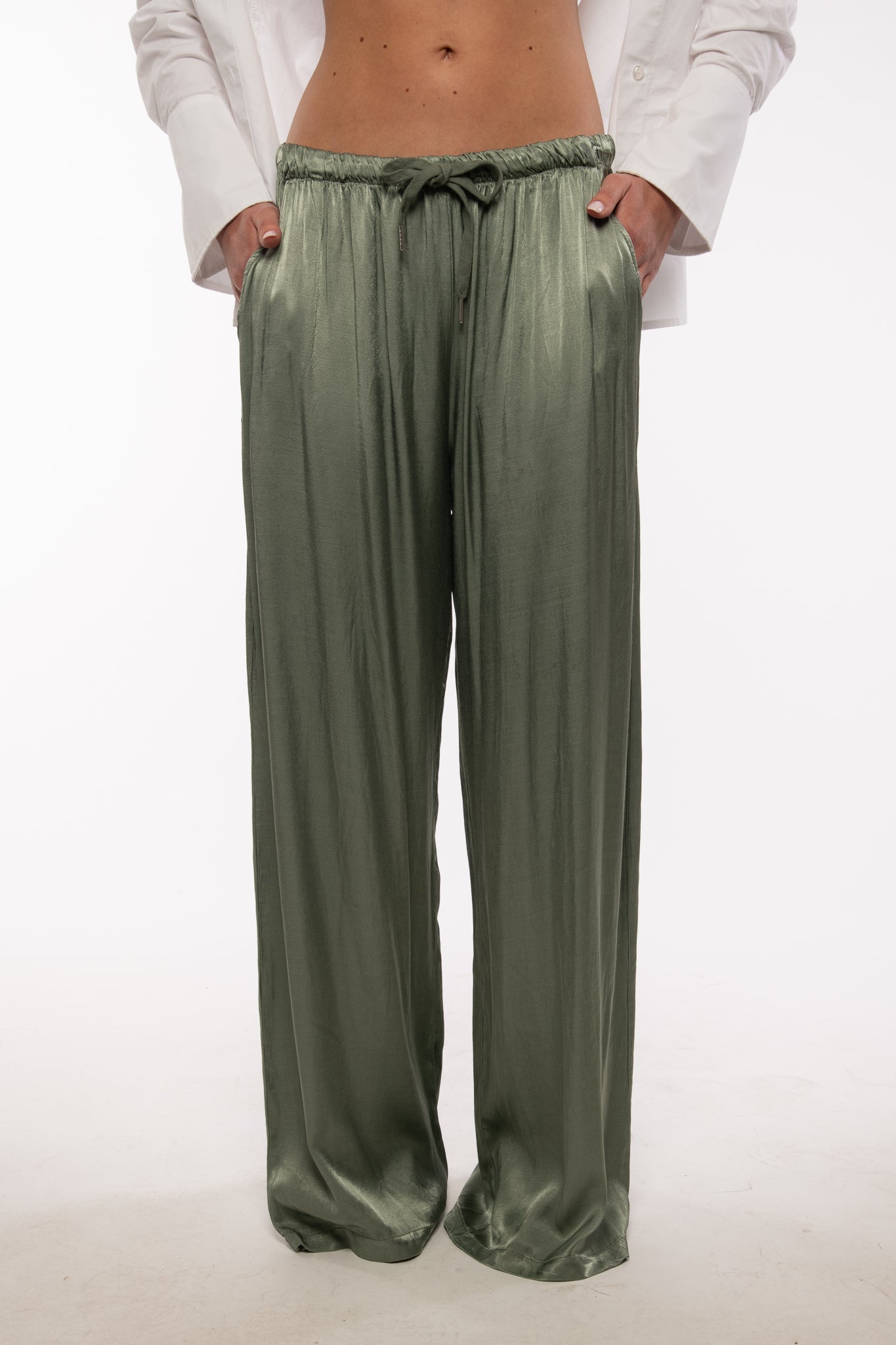 Pantalone ‘LAMINATO’ Verde