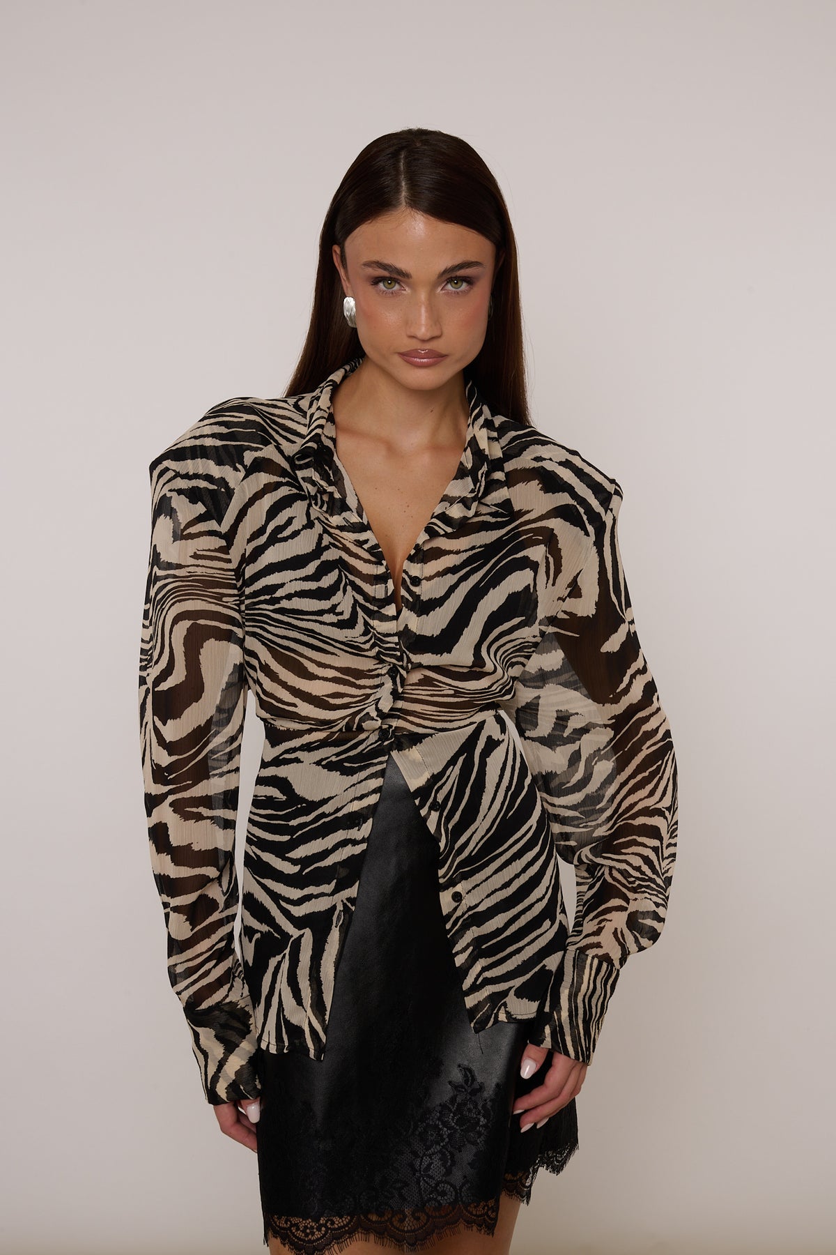 Camicia ‘CHIFFON’ By Lumina Zebrata