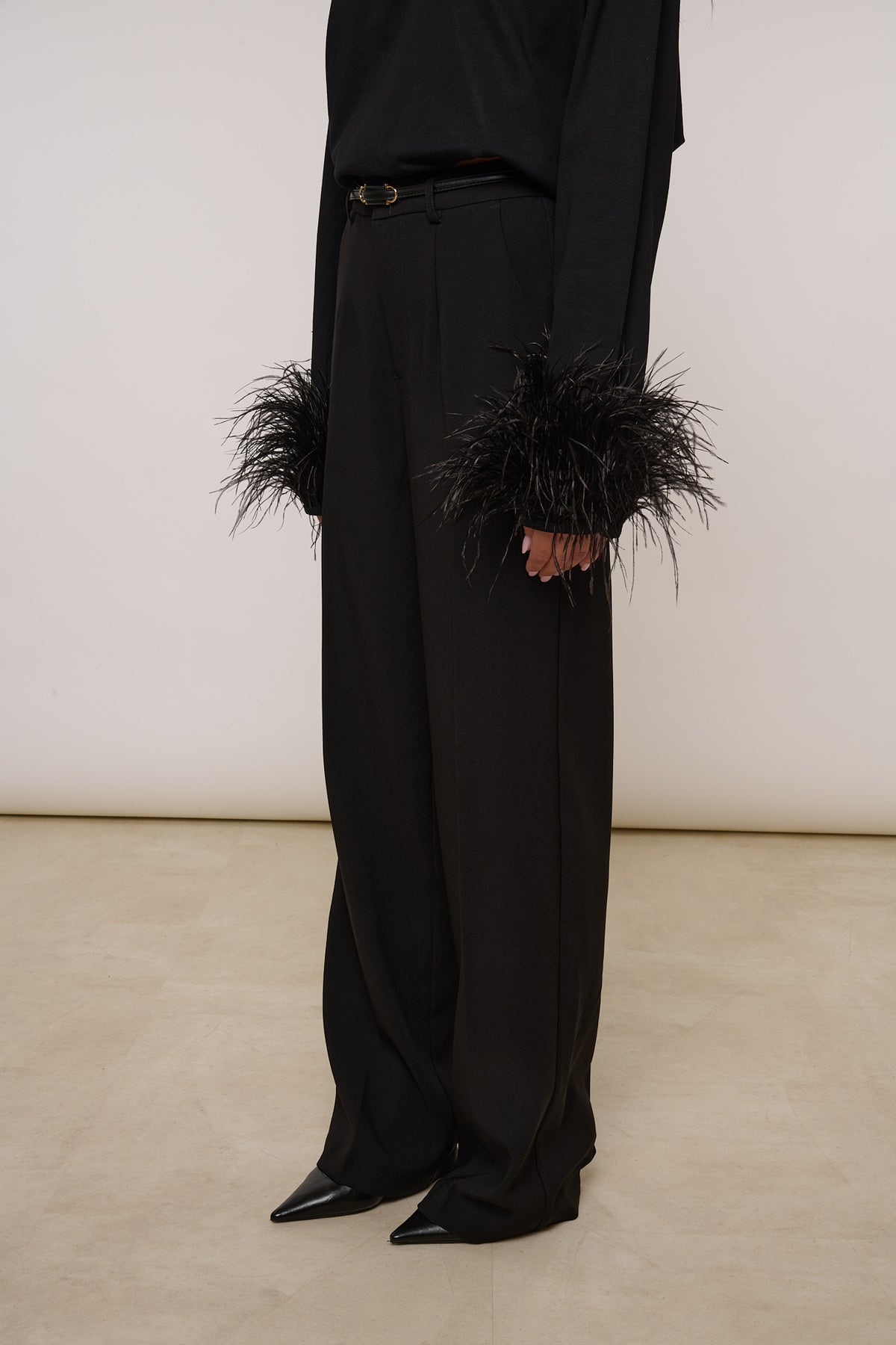 Pantalone ‘GANCETTO AMOUR’ Nero