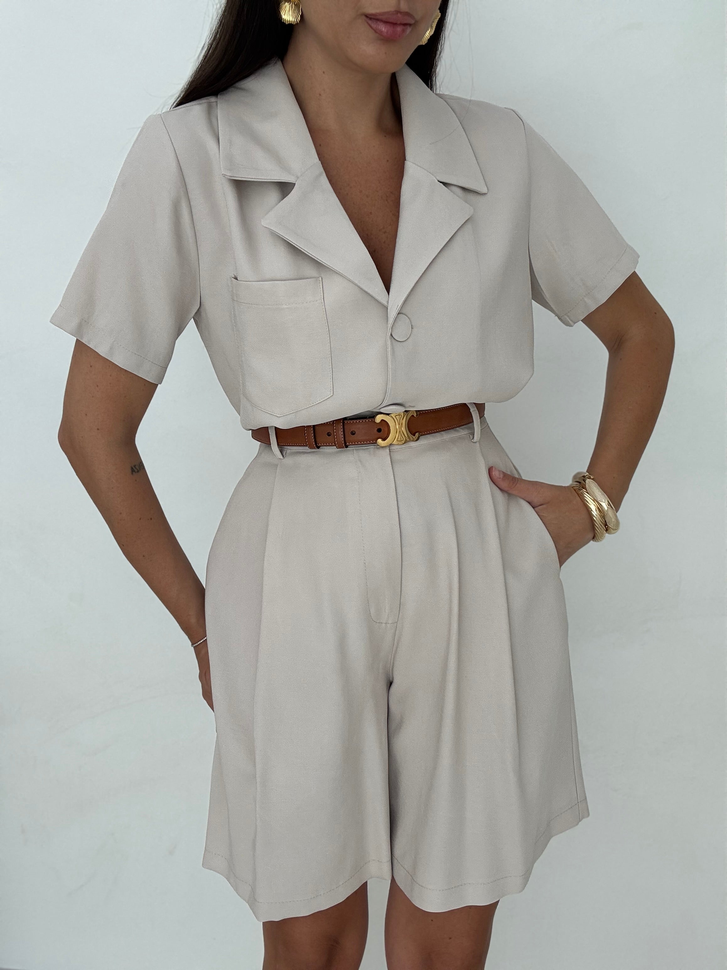 Camicia ‘COMFY’ Panna