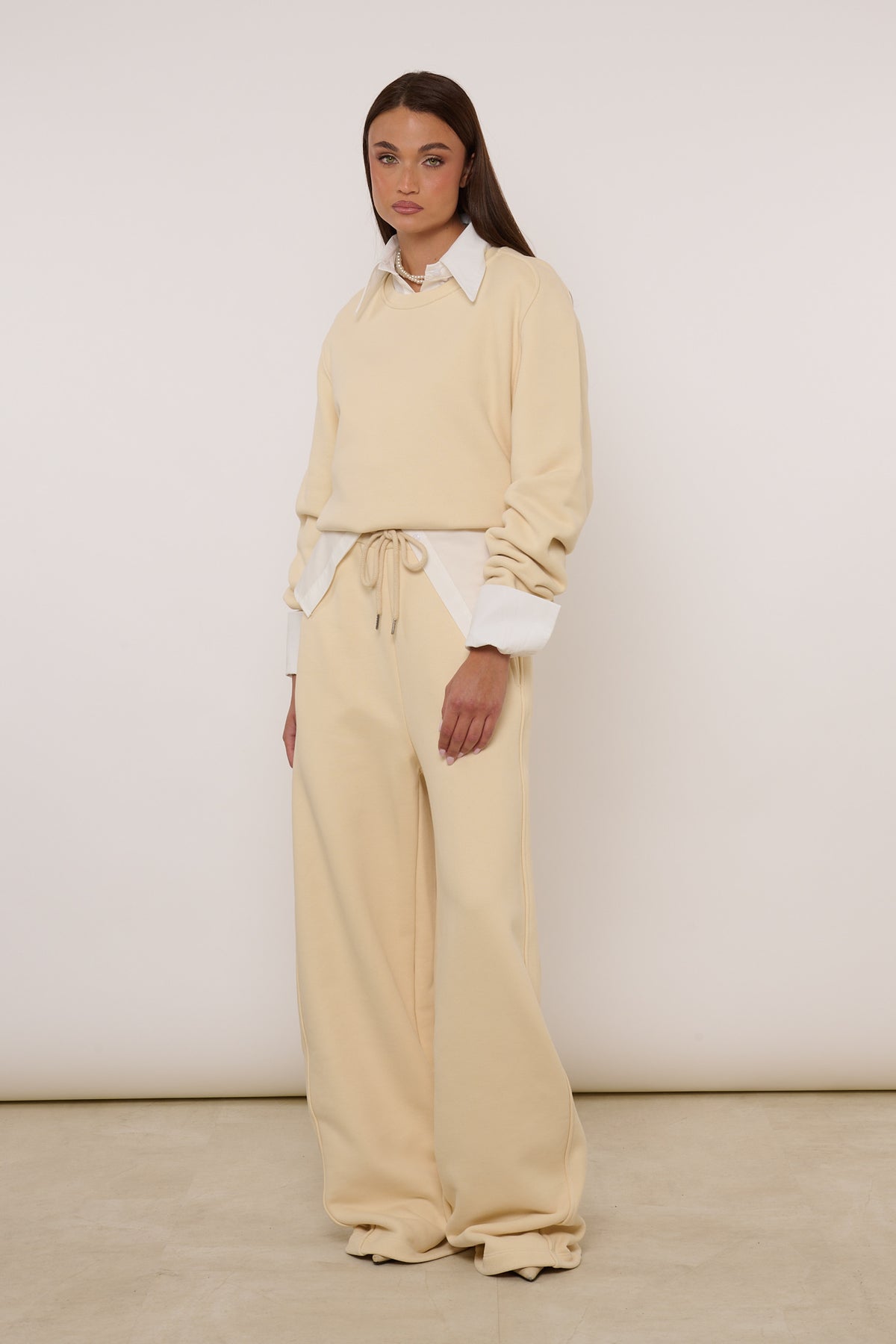 Pantalone Tuta ‘100 % COTONE’ By Lumina Panna