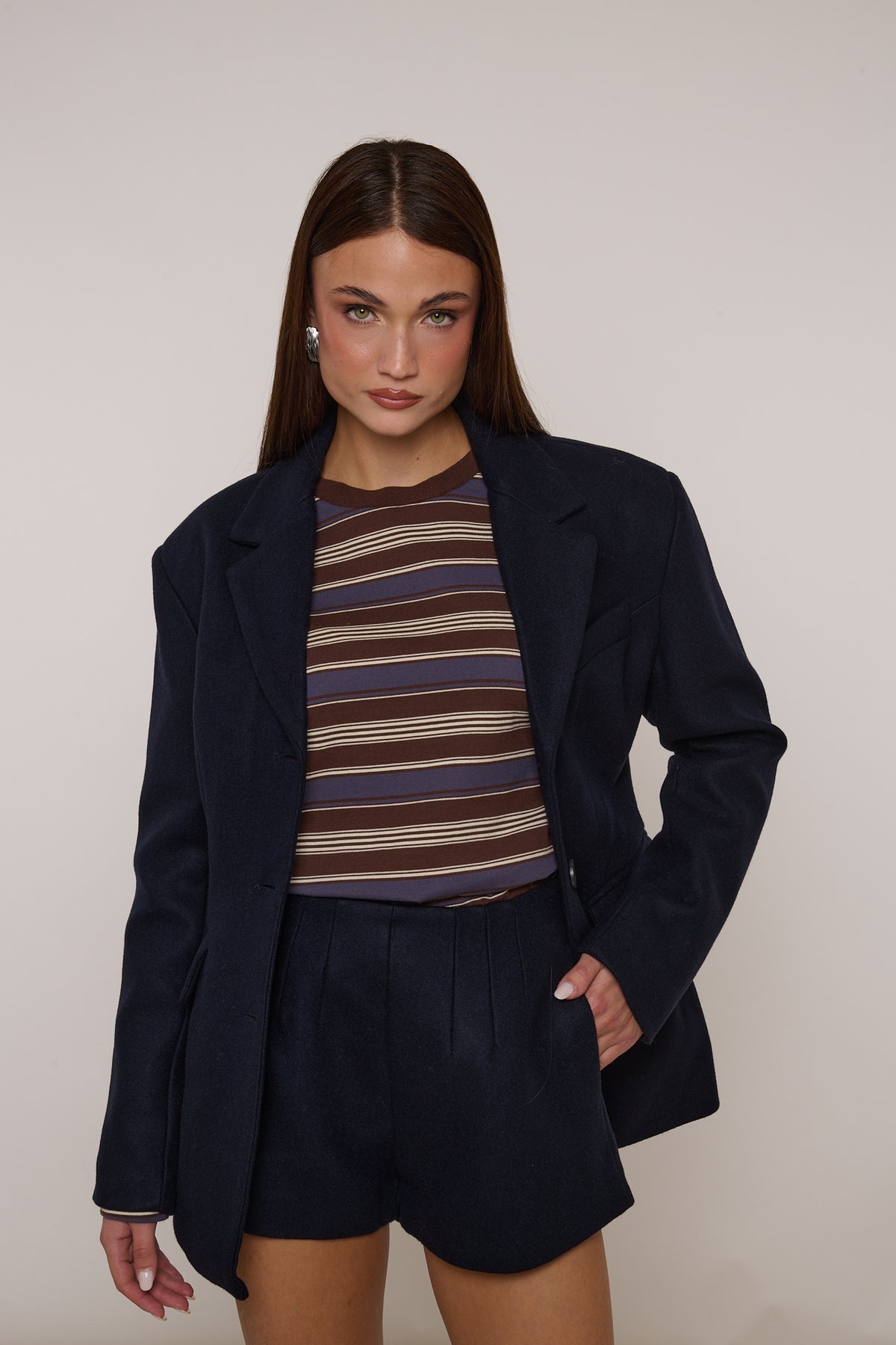 Coordinato ‘50% LANA’ Blu Notte