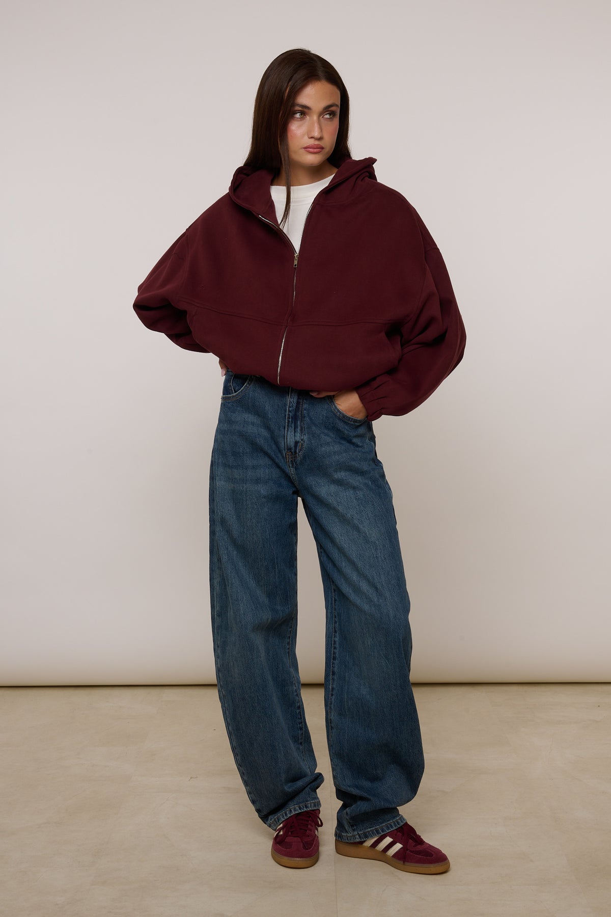 Jeans ‘BARREL’ Denim Medio