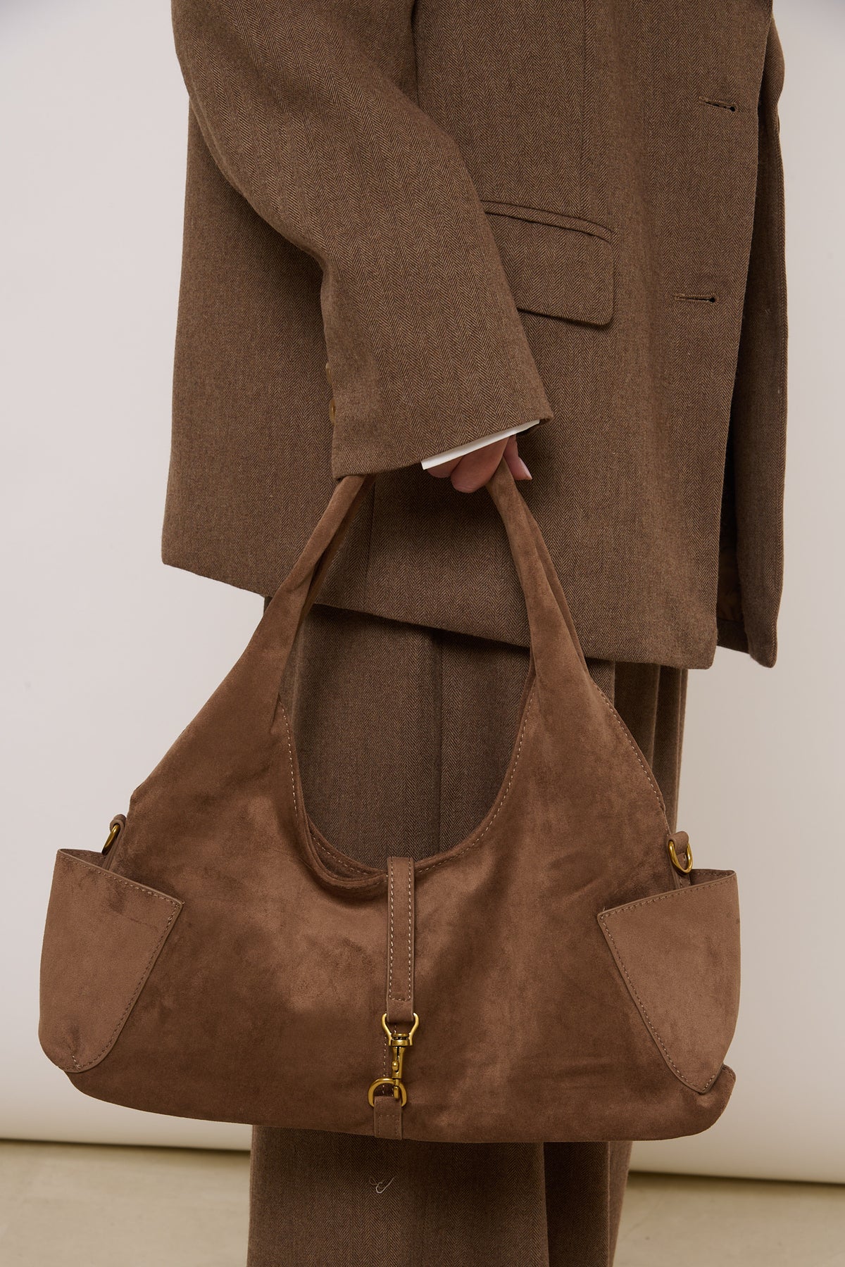 Borsa ‘SUEDE’ Fango