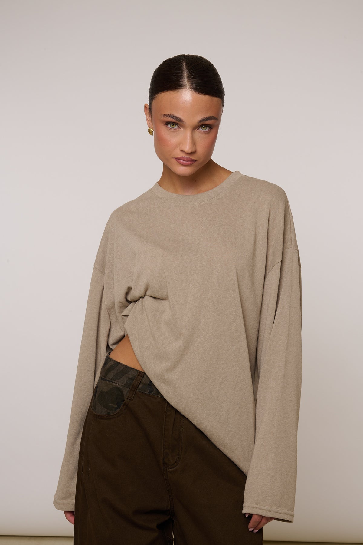 Maglia ‘OVERSIZE’ Fango