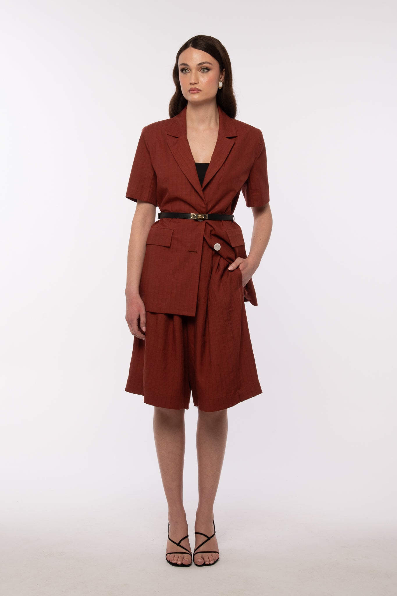 Blazer ‘GESSATO’ 4% Lino By Lumina Coccio