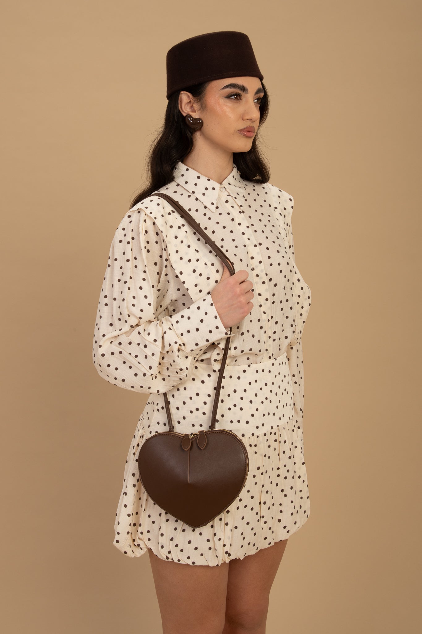 Gonna/Pantaloncino  ‘POIS BALLON’ Panna