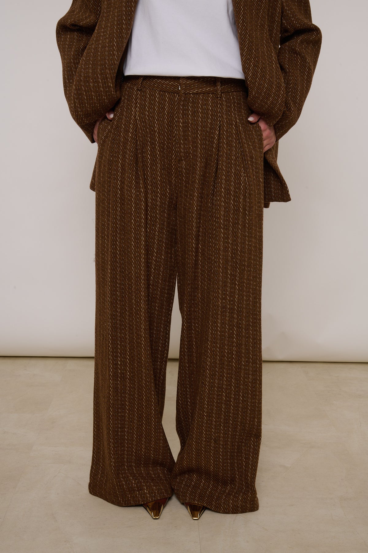 Pantalone ‘30% LANA’ By Lumina Camel