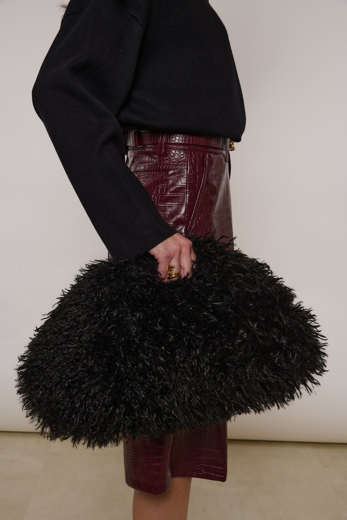Maxi Pochette ‘MONGOLIA’ Nera