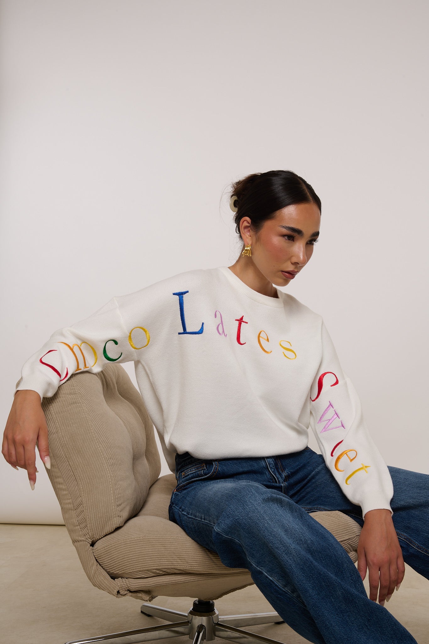 Maglione ‘CHOCOLATE E SWEET’
