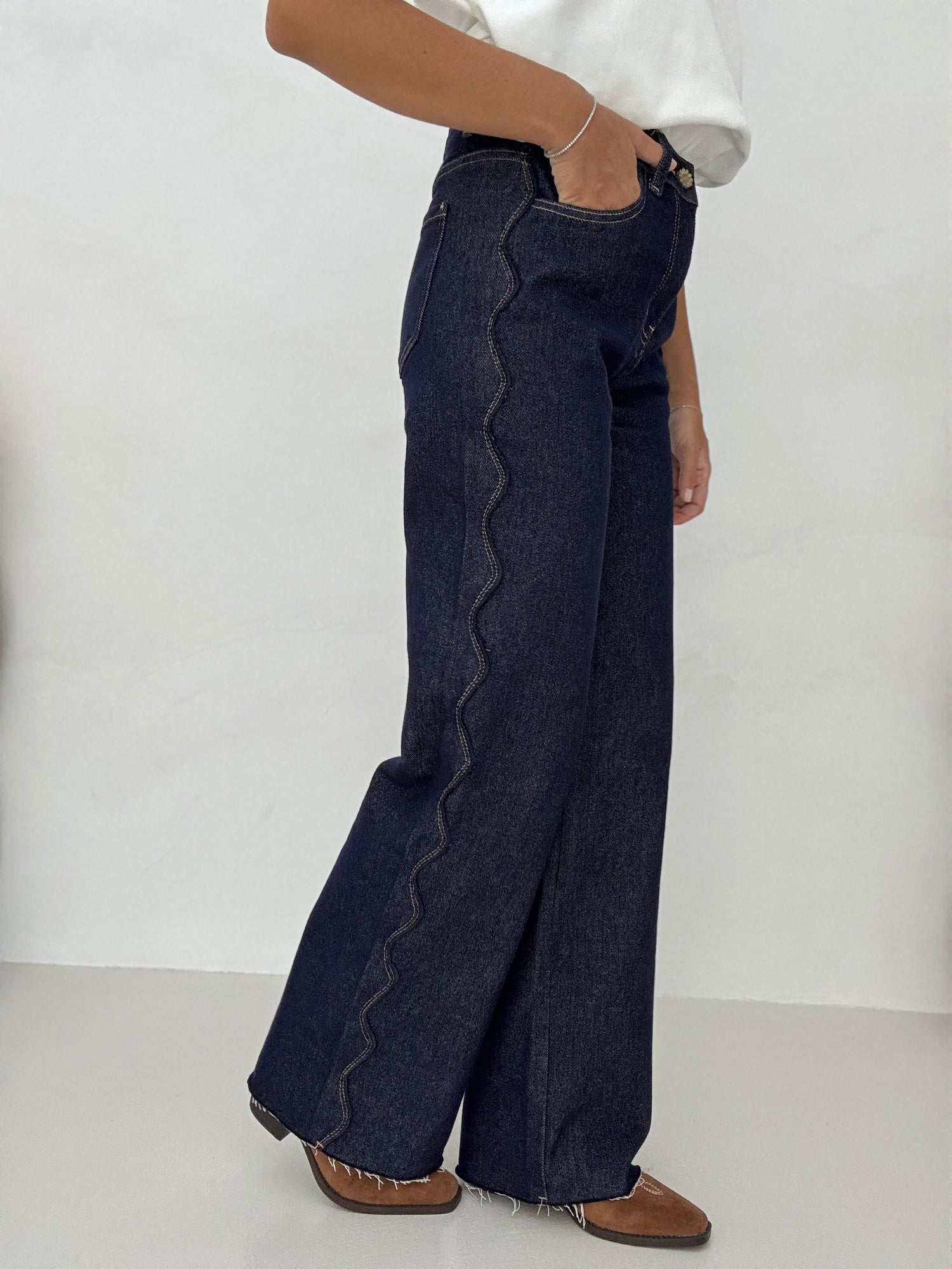 Jeans ‘WAVES’ Lavaggio Zero