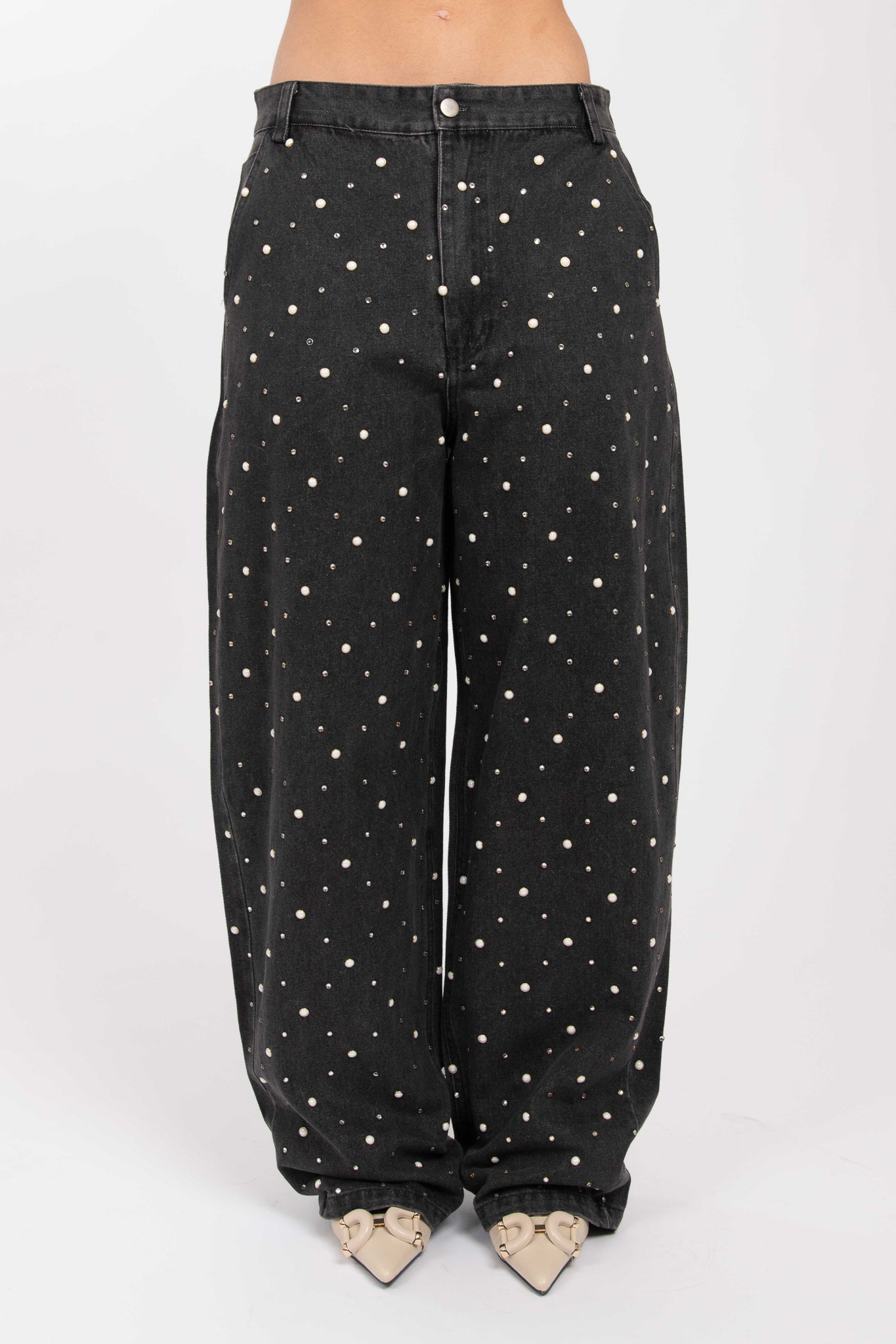 Jeans ‘PERLE’ Grigio Scuro