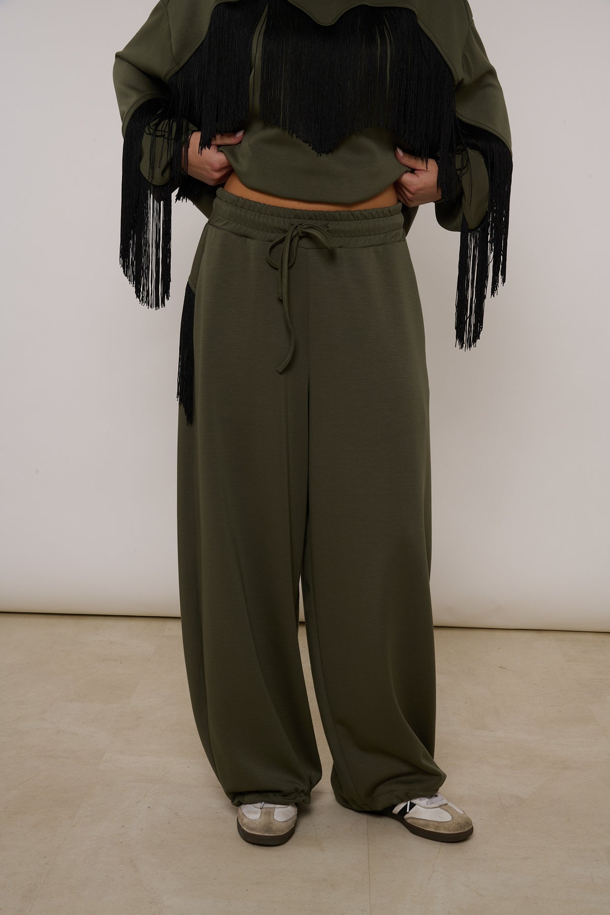 Pantalone ‘FRANGE’ By Lumina Verde Militare
