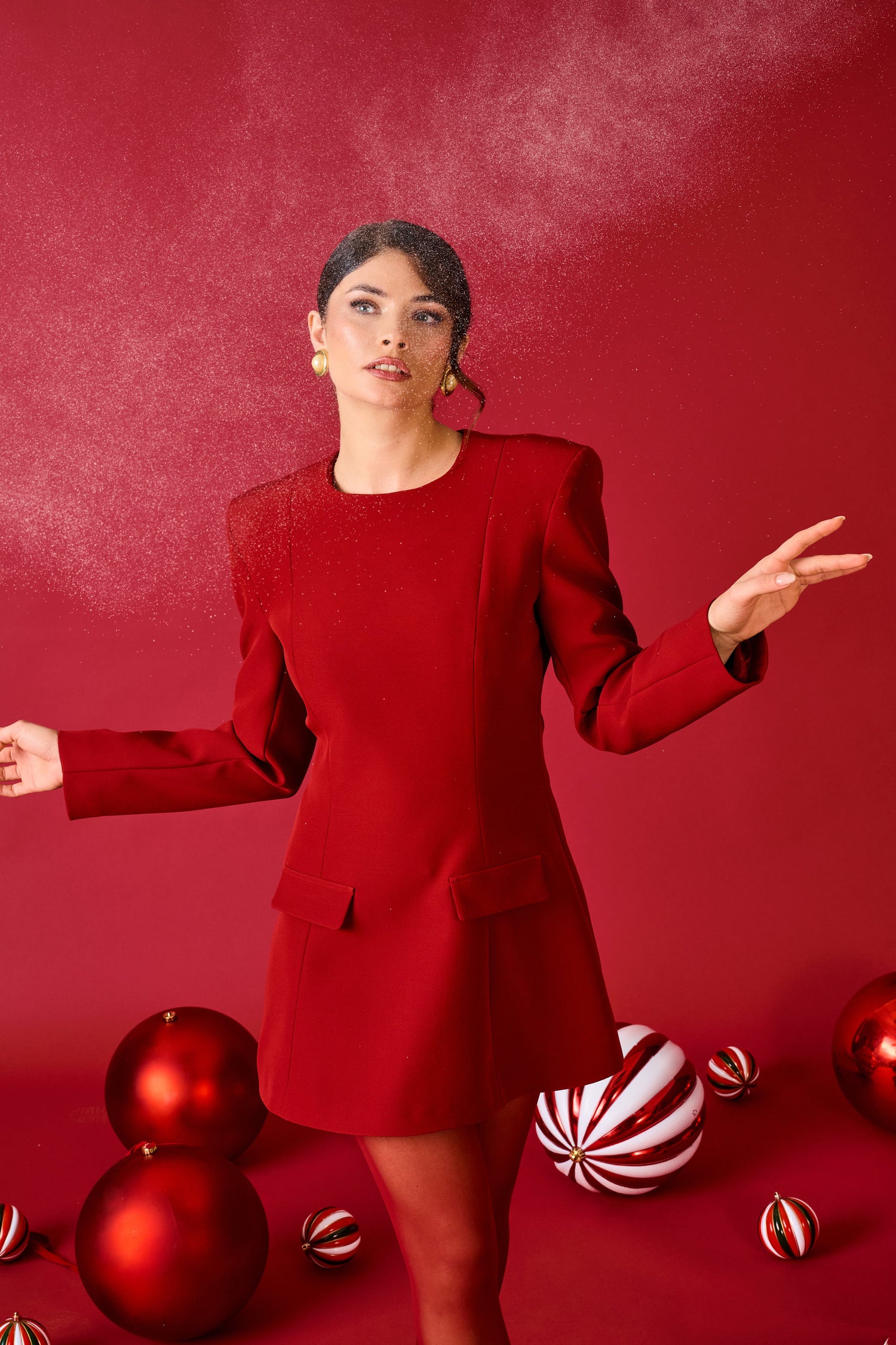 Abito ‘EMILY 3&33’ Rosso