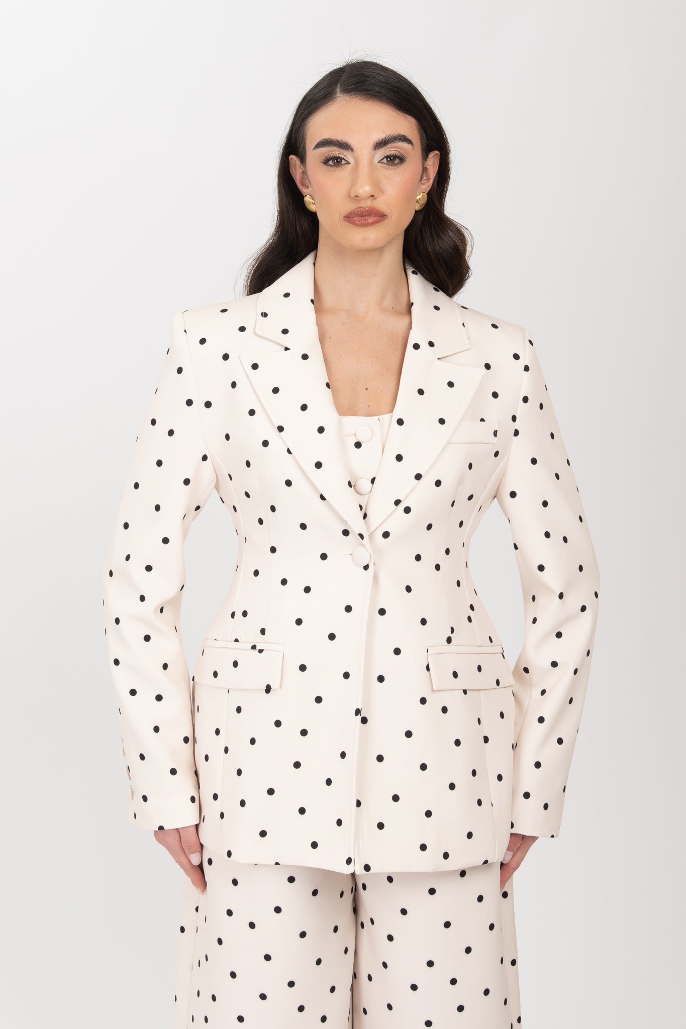 Blazer  ‘POIS BY LUMINA’ Panna
