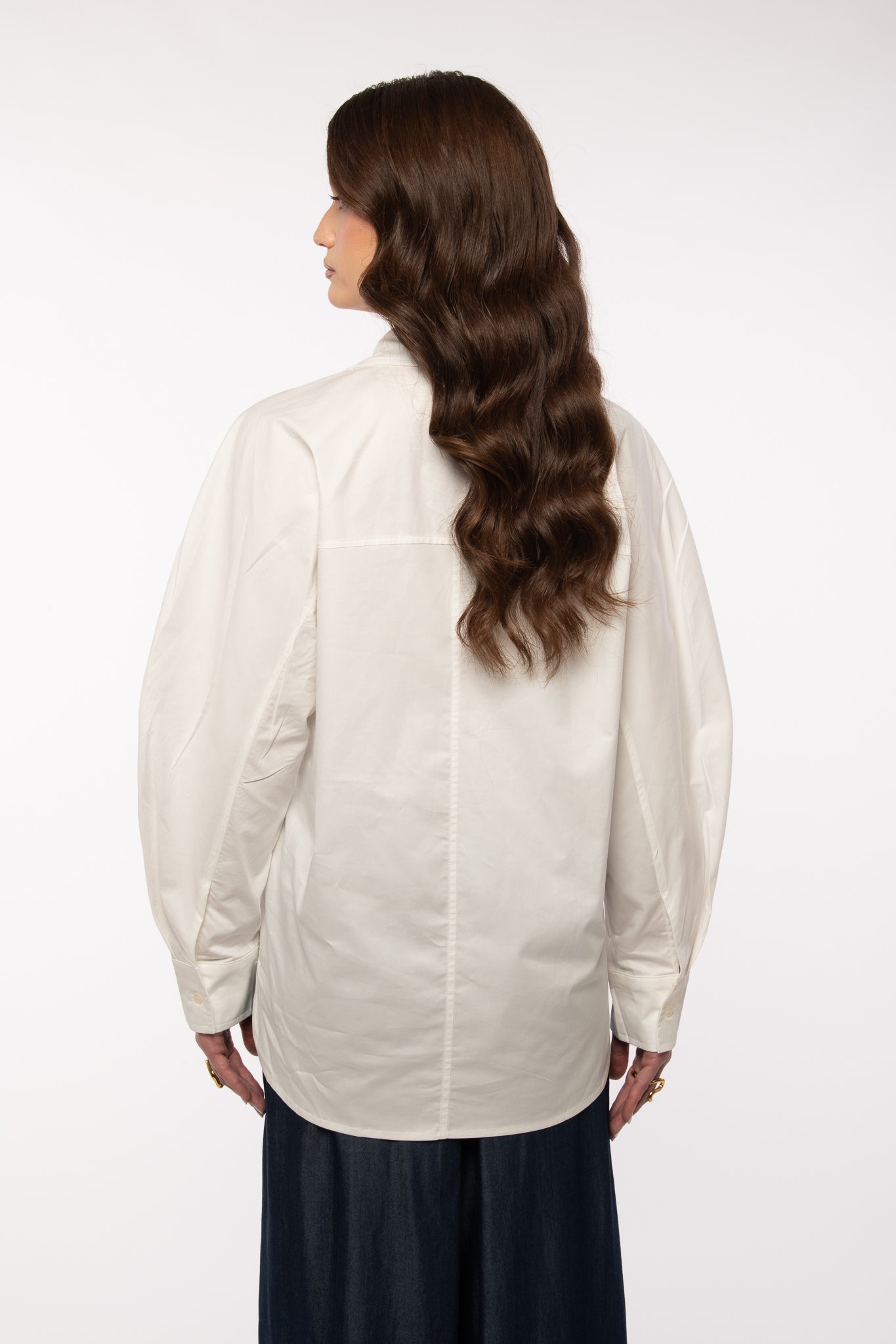 Camicia ‘100% COTONE’ Bianca