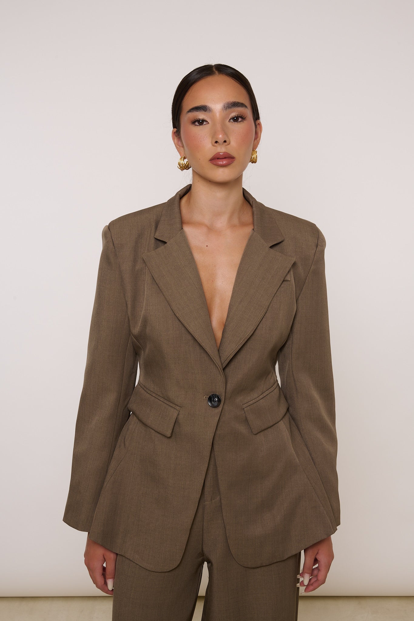 Blazer ‘AVVITATO’ Fango