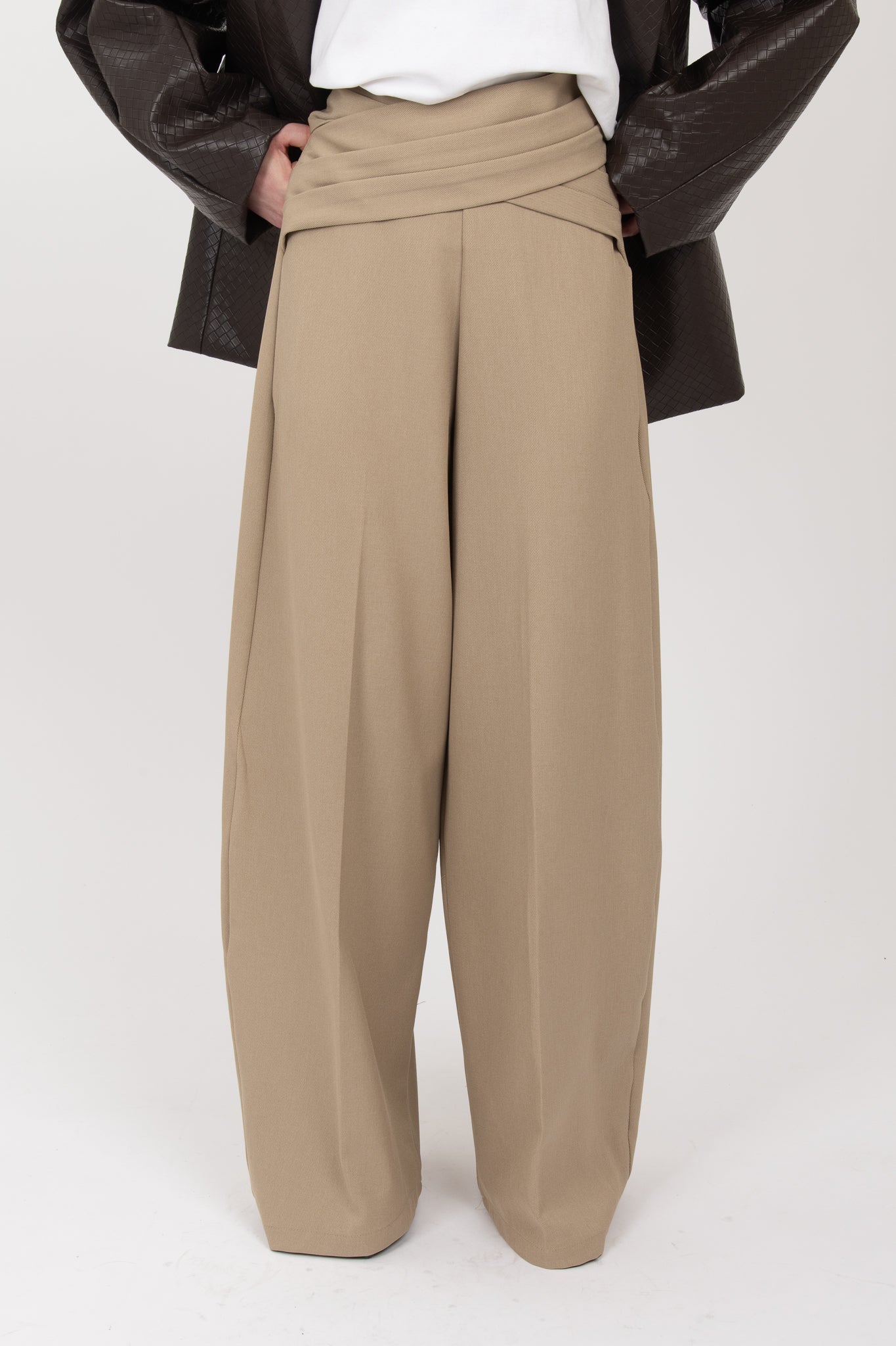Pantalone ‘FUSCIACCA’ Beige