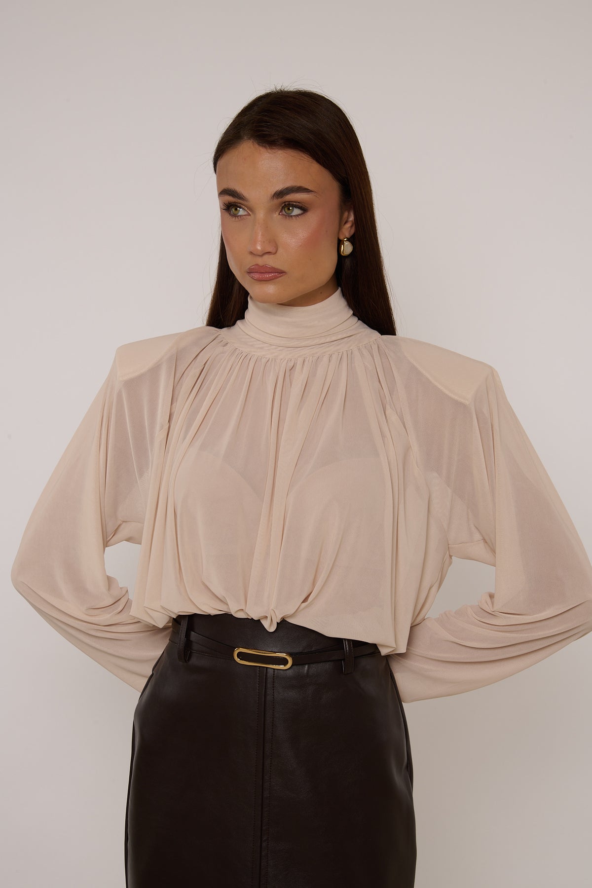 Body ‘MAXI SPALLINA’ By Lumina Beige