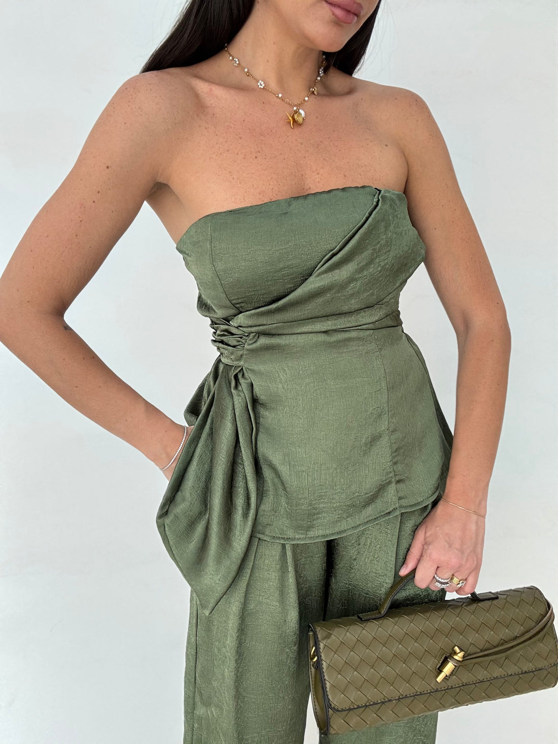 Coordinato ‘SUNDAY LAMINATO’ Verde Militare