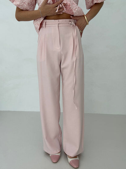 Pantalone ‘CON CINTURINO’ Rosa