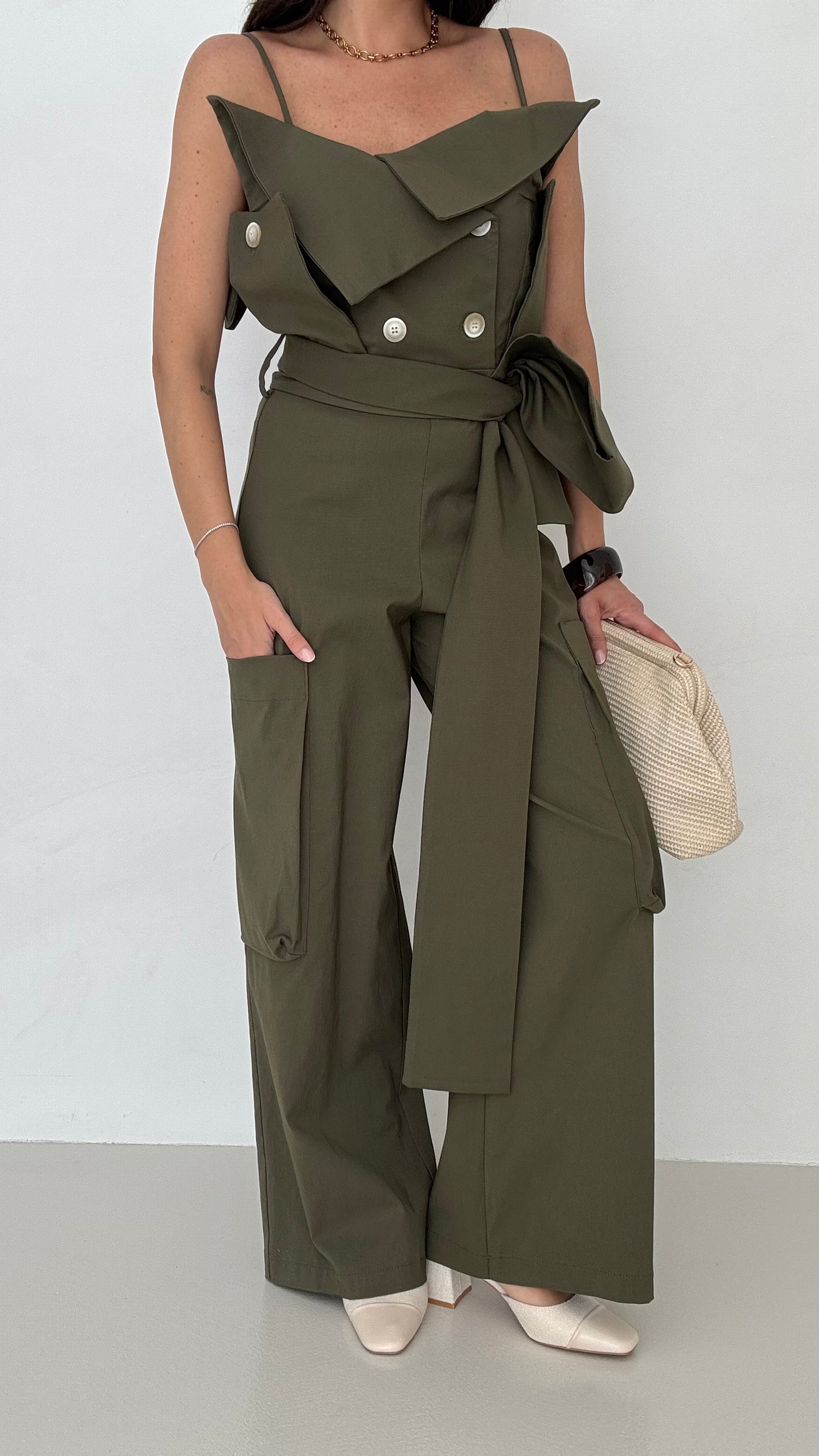 Tuta ‘TASCONI’ By Lumina Verde Militare